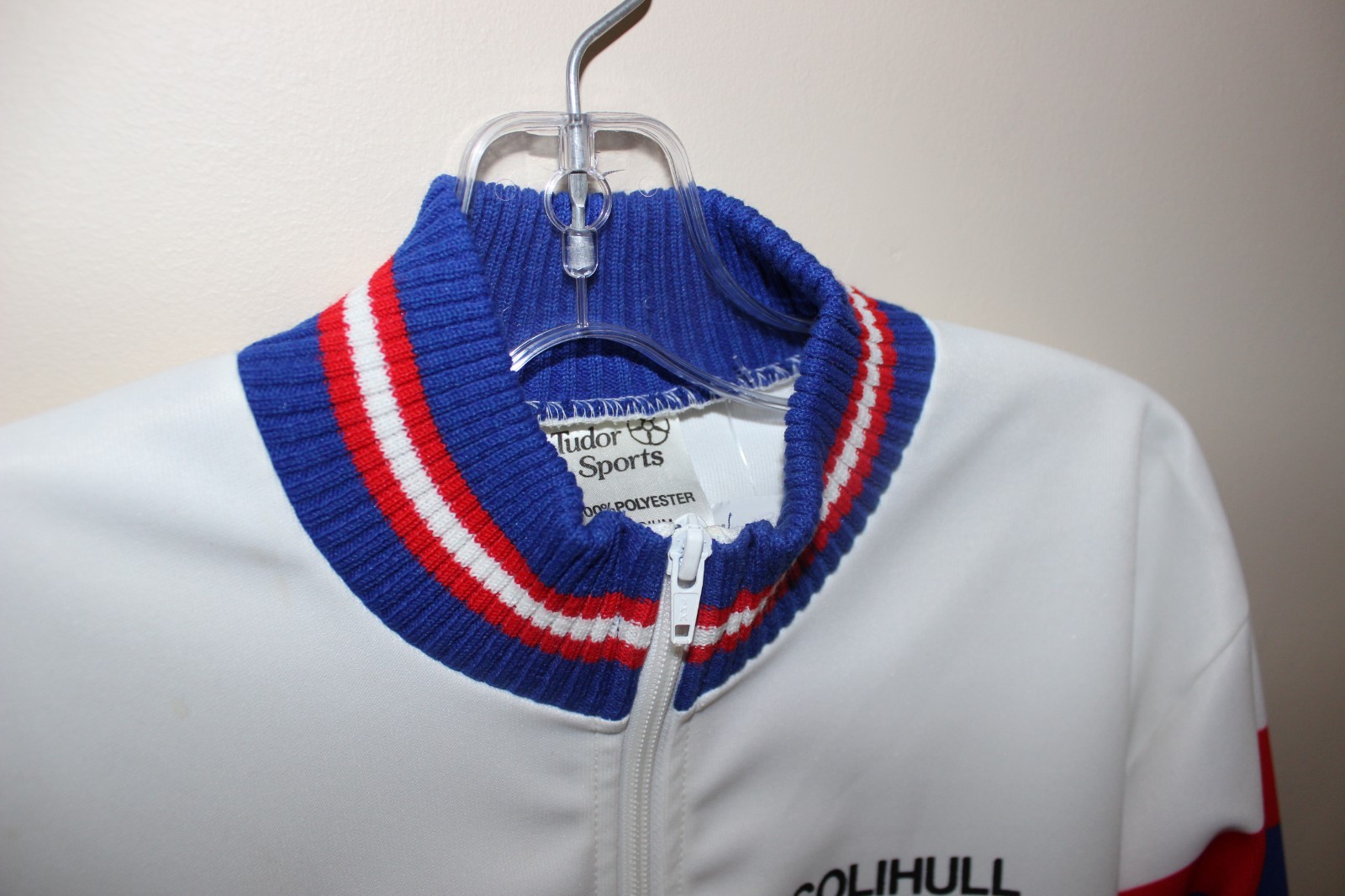 vintage Tudor Sports Solihull Cycling Club cycling jacket Edgbaston Insurance