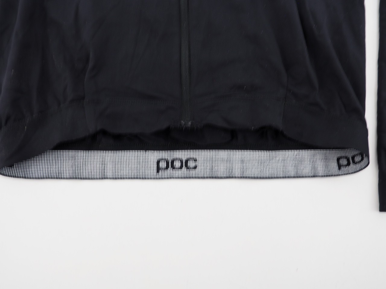 POC Men’s Long Sleeve Full Zip Cycling Jersey Size Small Black