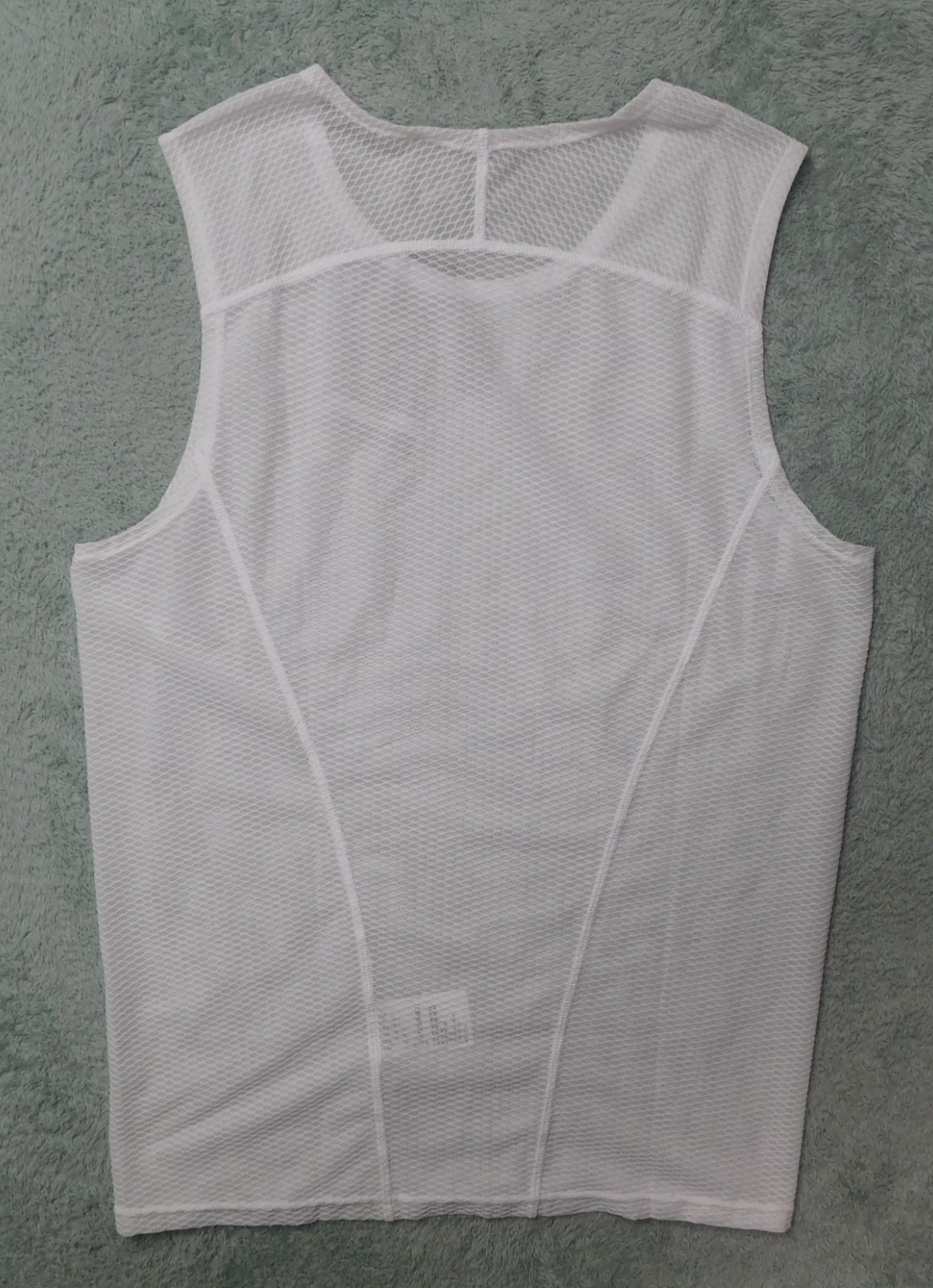 YKYWBIKE Women’s Cycling Base Layer Bicycle Vest Large White Tank Top Undershirt