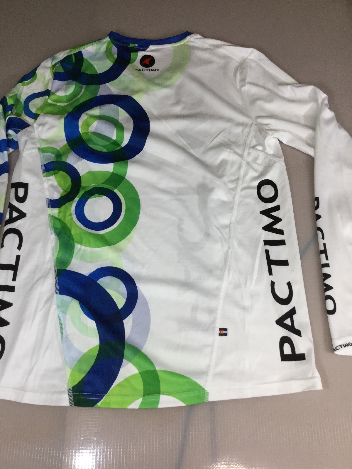 Pactimo Womens Casual Long Sleeve Cycling Tech T Shirt Large L (6910-B)
