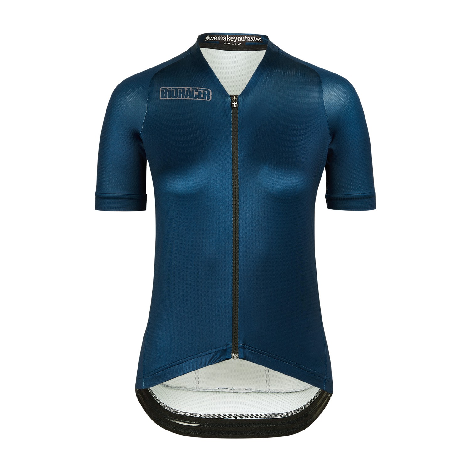 BIORACER Metalix Icon Fietshirt Front Ladies Blue Mat S Single Unit