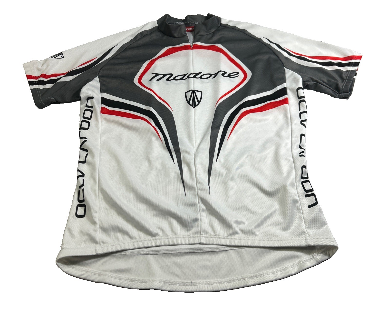 Trek Madone Cycling Jersey Adult XXL Short Sleeve Half Zip Back Pockets Top