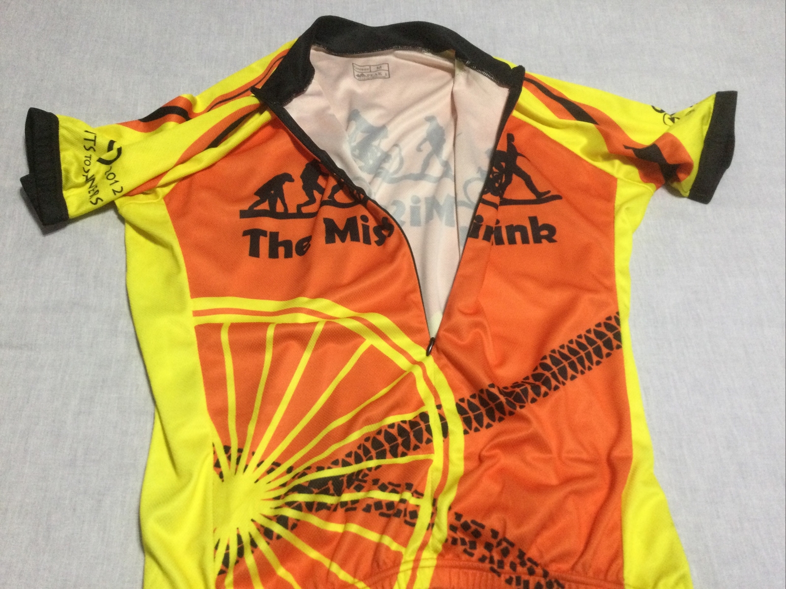 Peak 1 Sports Cycling Jersey Bike Short Sleeve Bicycle (M) The Missing Link