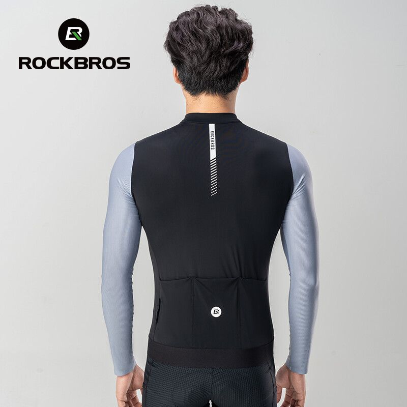 ROCKBROS Cycling Jersey Summer MTB Road Breathable Comfort Racing Bicycle Shirt
