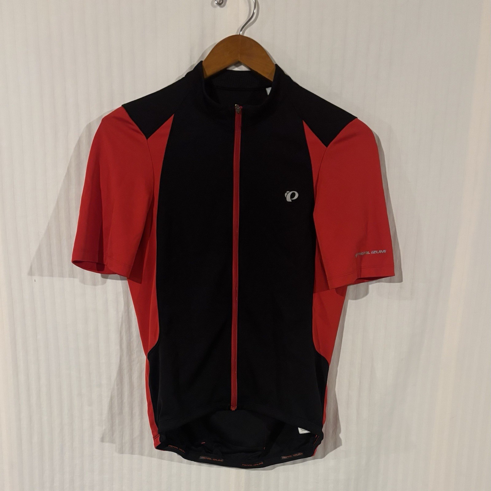 Pearl Izumi Cycling Jersey Adult Medium Full Zip 100% Polyester Pockets KK-21