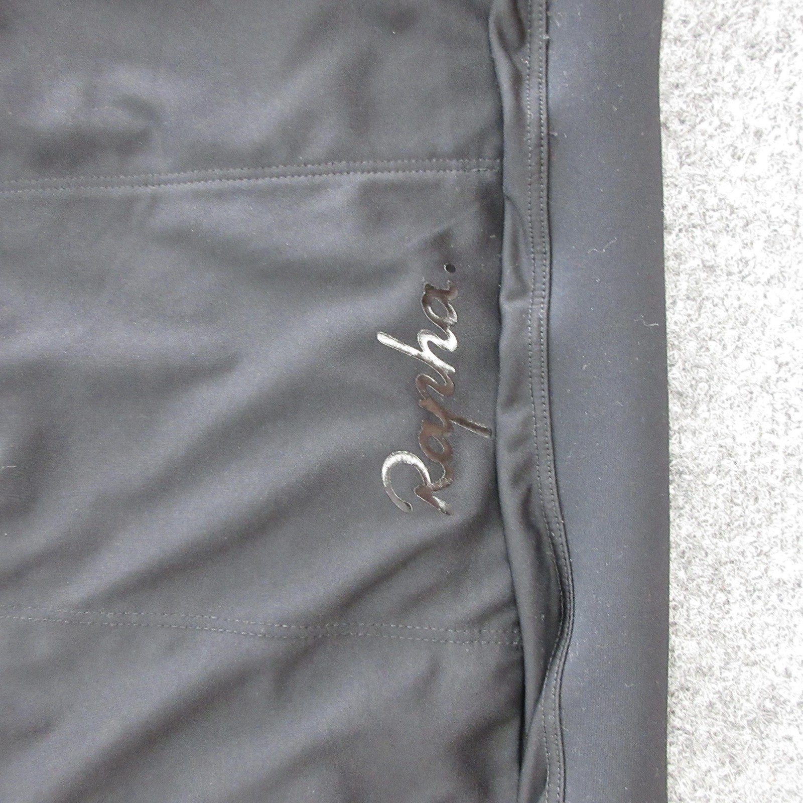 Rapha Core Cycling Jersey Mens Small Black Short Sleeve Full Zip Bike Road