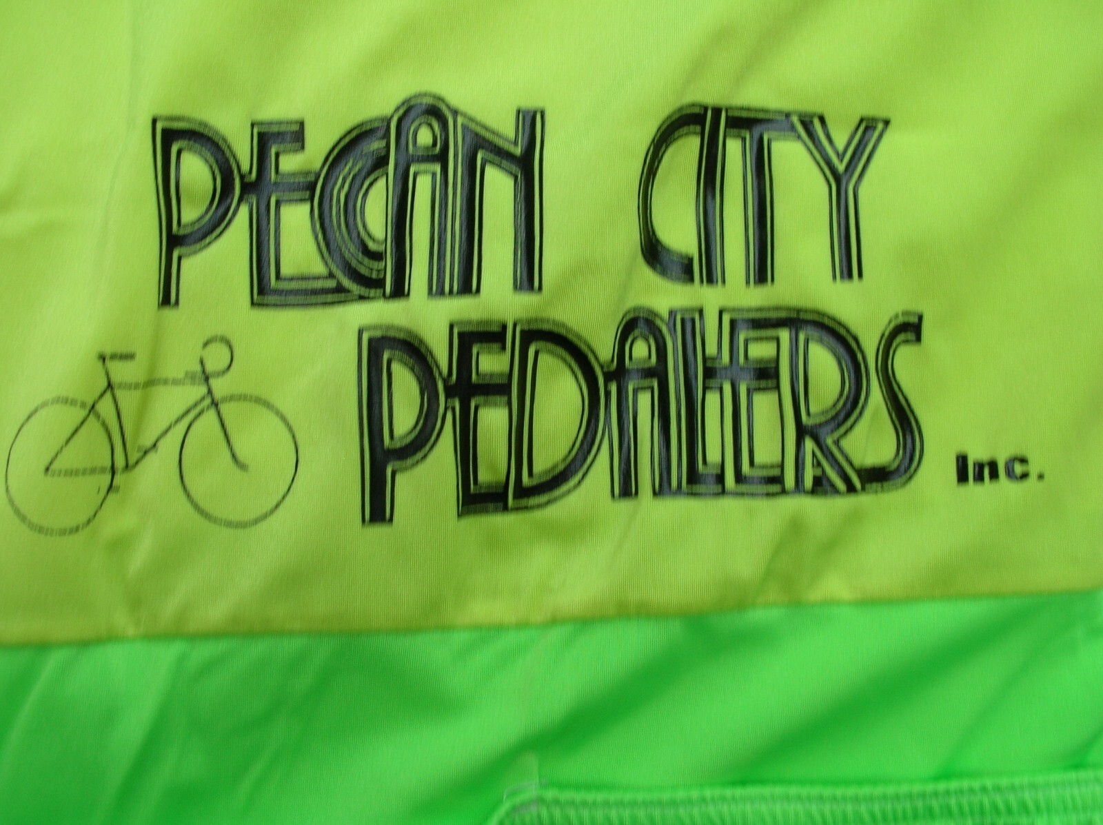 XL Pecan City Pedalers Cycling Racing Team Lycra Jersey Albany Georgia