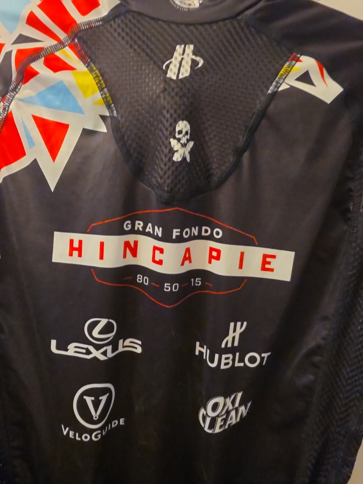 Hincapie Full Zip Short Sleeve Cycling Shirt Size Medium