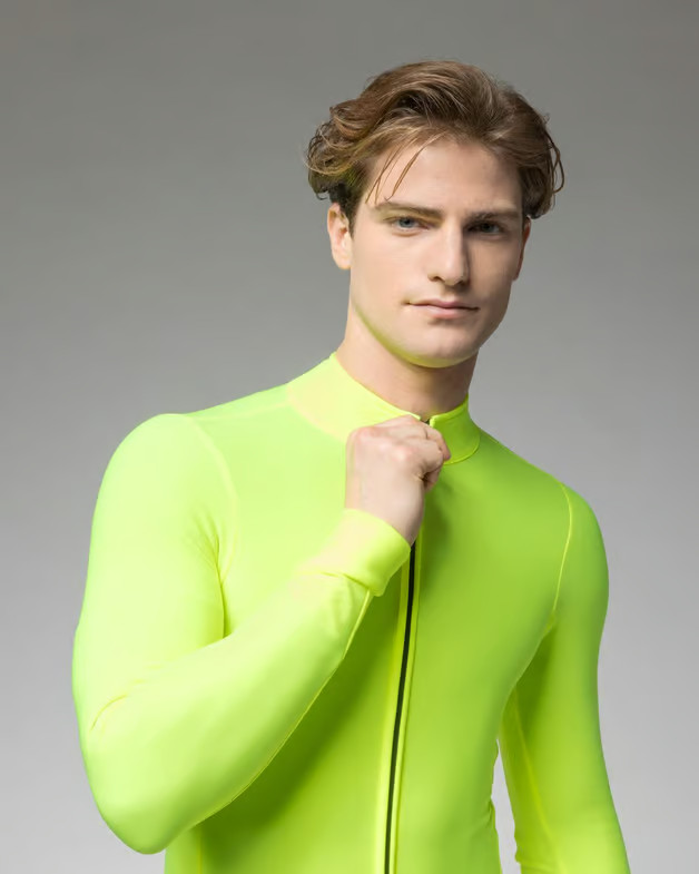 ALE PRAGMA FONDO 3.0 LONG SLEEVE CYCLING JERSEY – WINTER THERMAL –SILICONE WAIST