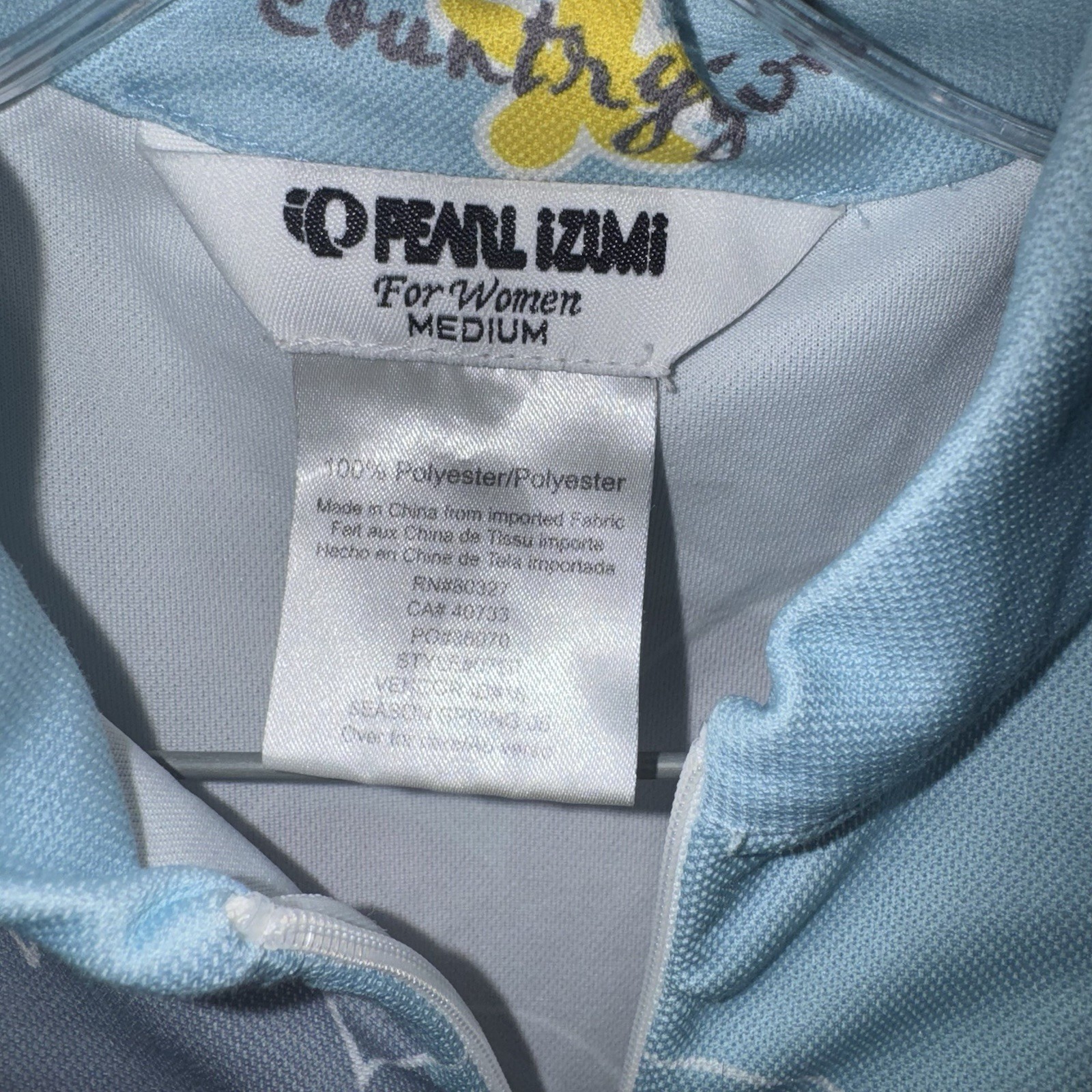 Pearl Izumi Women’s Sleeveless Cycling Jersey Medium 3/4 Zip