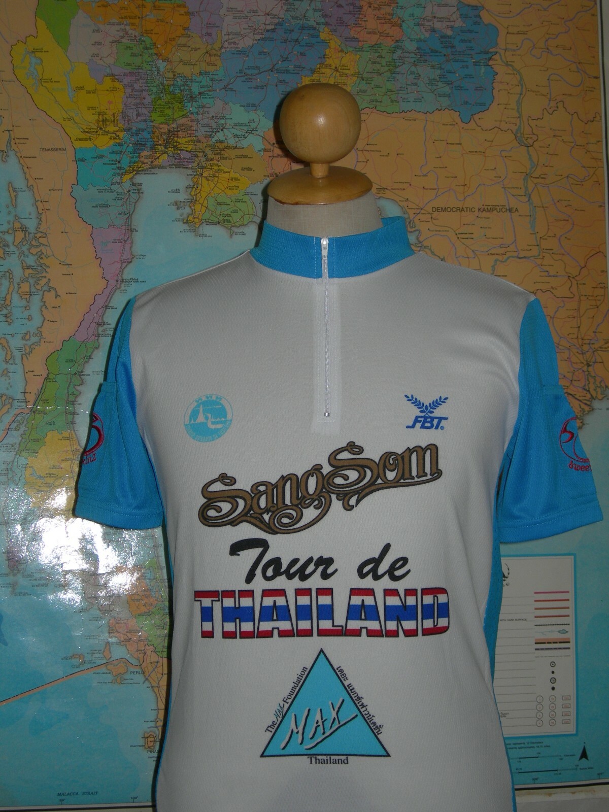 Bicycle Jerseys – Tour de Thailand Rides – NEW Custom Jerseys by FBT (XS-XXL)