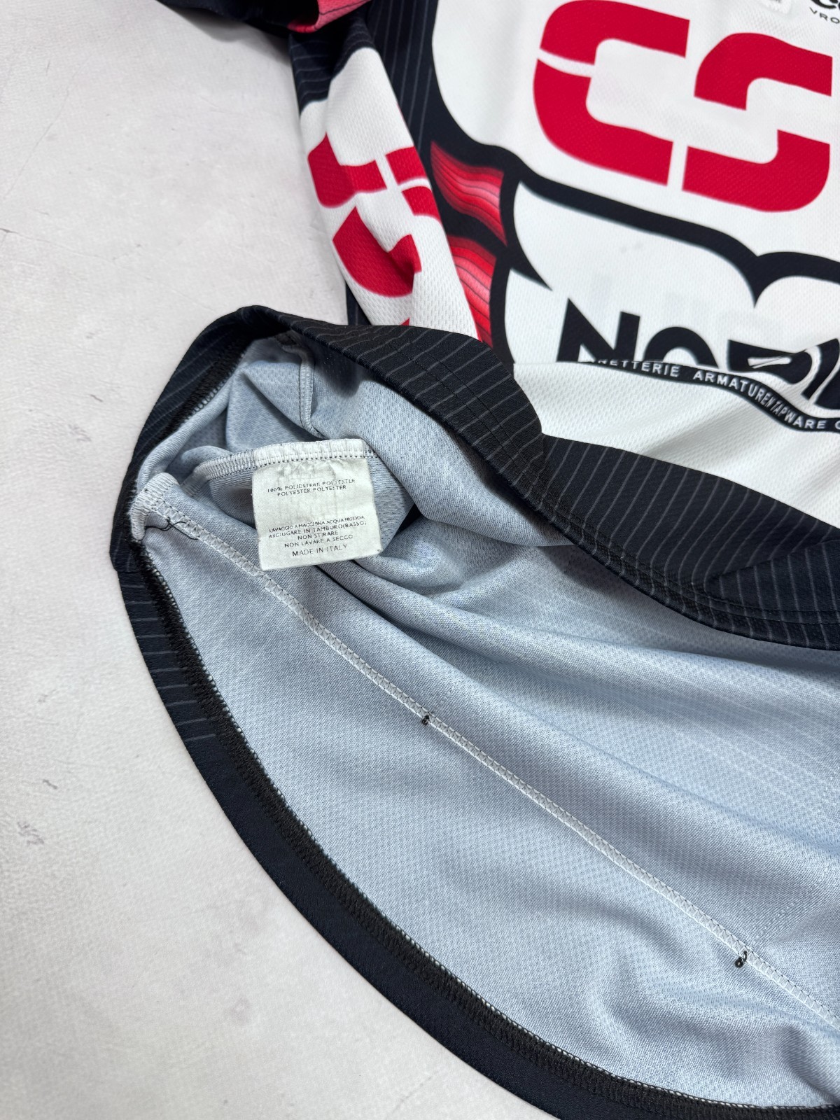 Descente Team CSC Skoda Man UCI Nobili Cervelo Cycling Jersey size 5 / M
