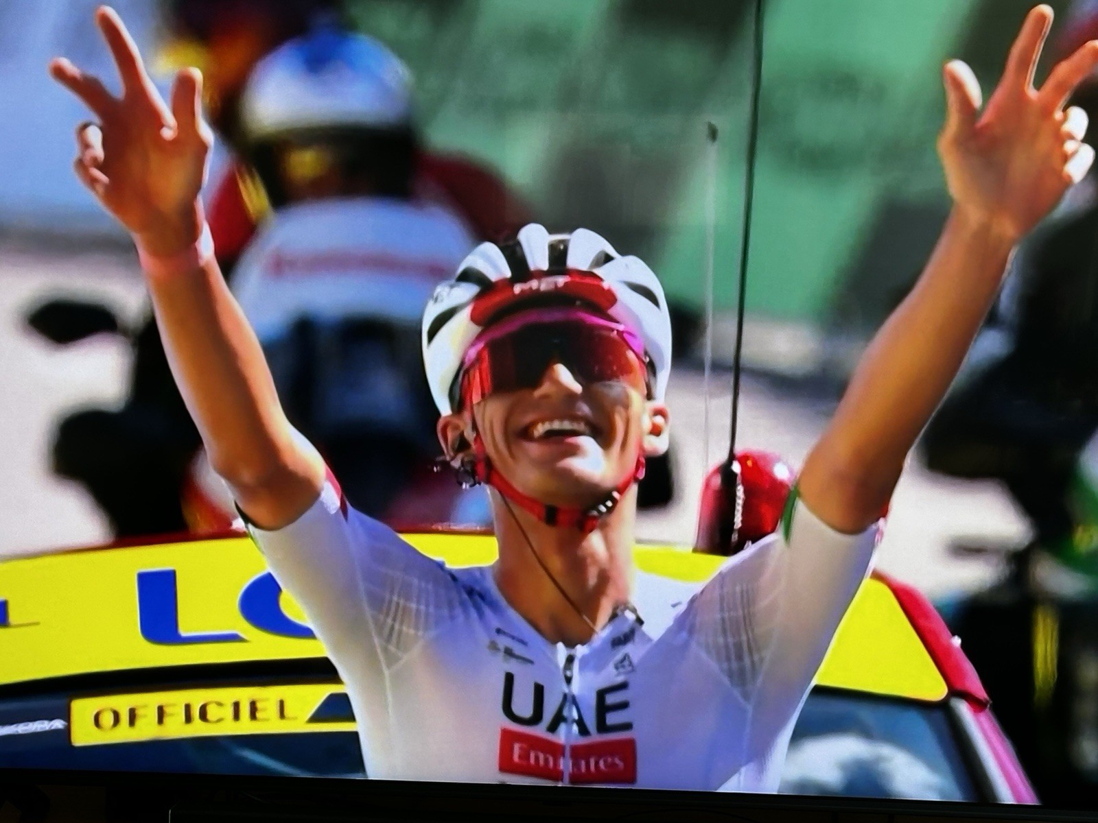 UAE MEXICO CHAMPION TEAM PRO CYCLING JERSEY NEW L 38″ FREE SHIPPING !!