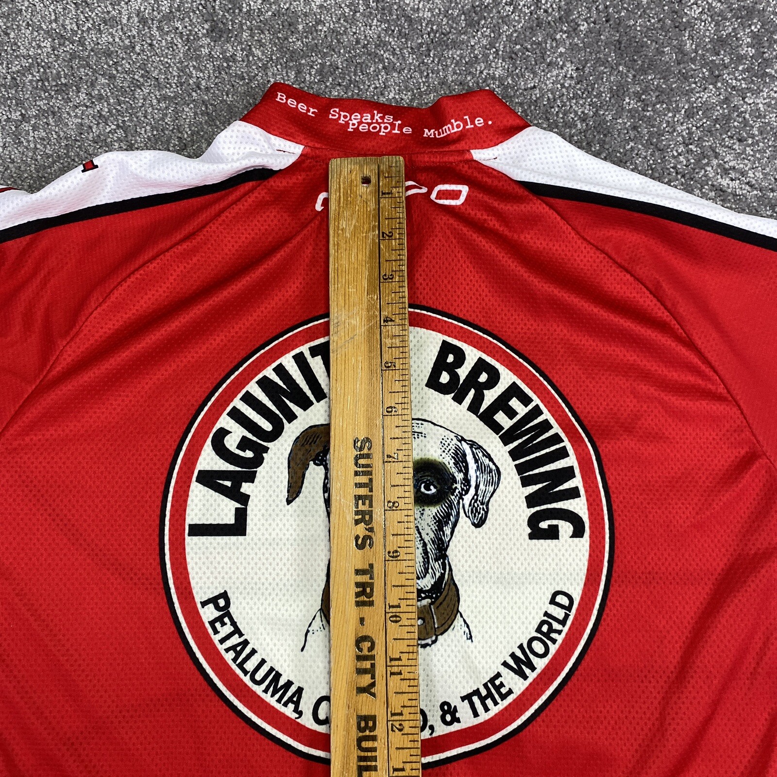 Lagunitas IPA Cycling Jersey XXXL Capo Made Italy Beer Bike Full Zip