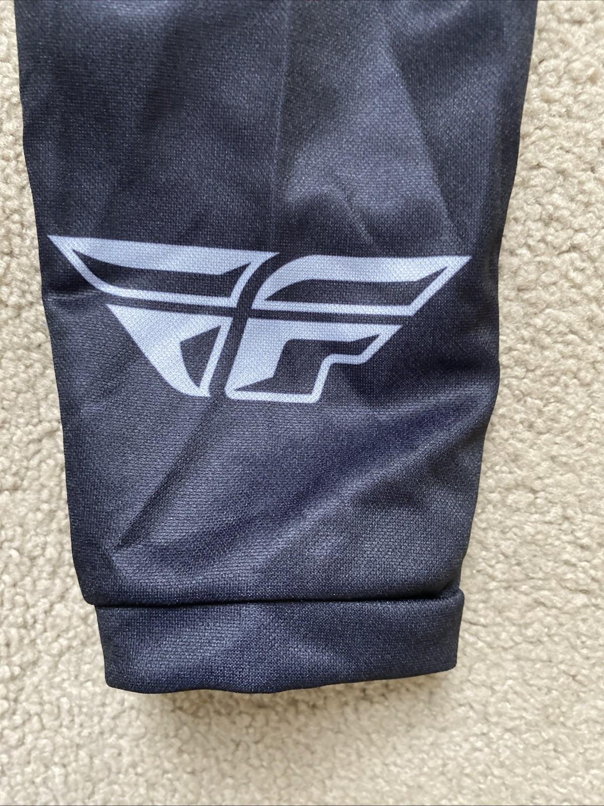 Men’s Fly Racing Size S Black Radium Long Sleeve Jersey NWT