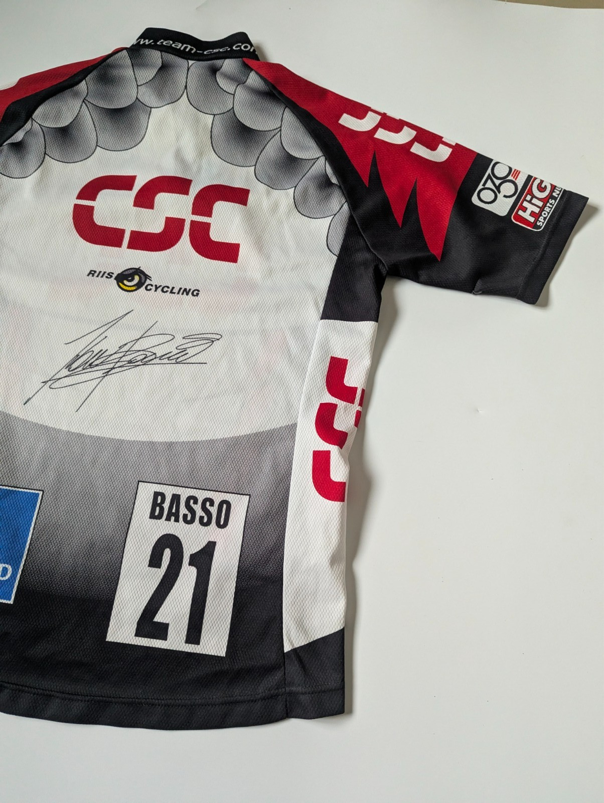 CSC Ivan Basso RIIS Cycling Cervelo Pro Team Jersey Size S/M, RARE! Shirt Trikot