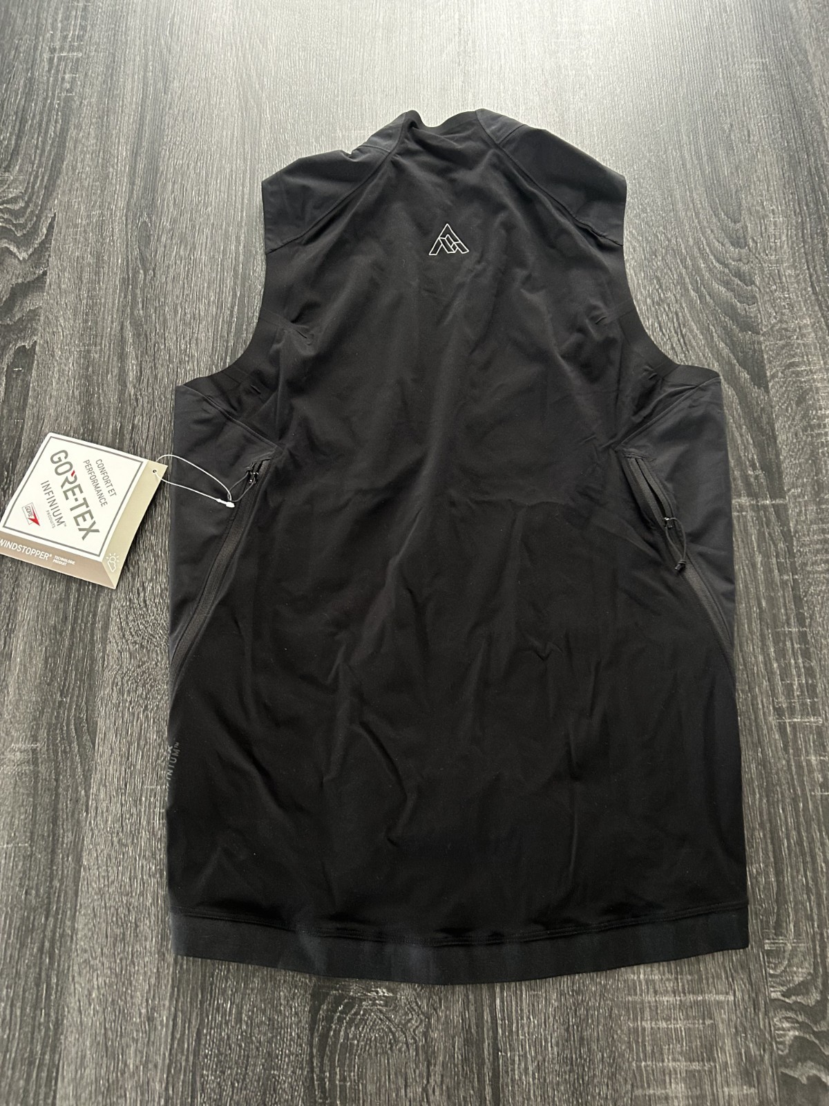 7 Mesh 7Mesh Men’s Small Bike Hike Cycle Cypress Hybrid Vest Black GTX