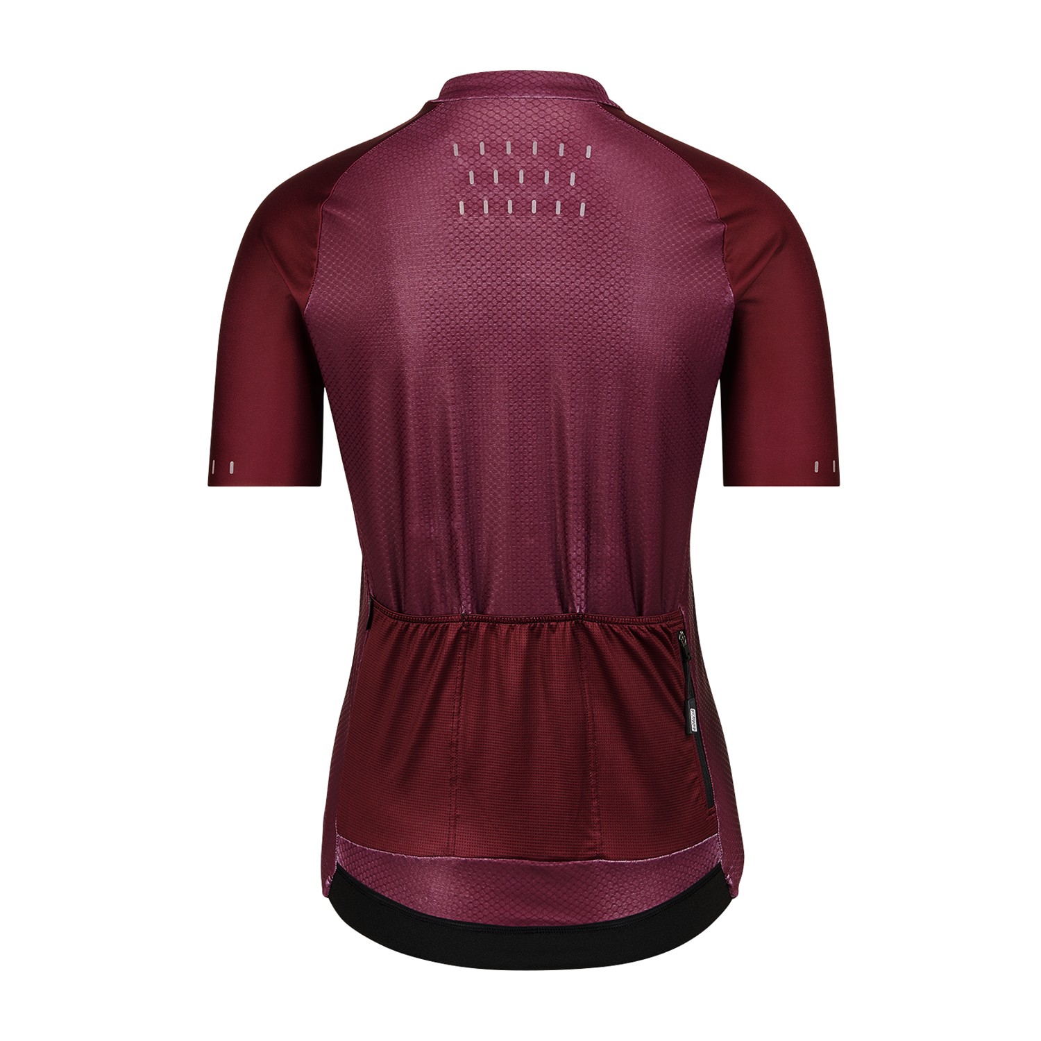 BIORACER icon cold black fietshirt front women’s burgundy mat XXL single unit