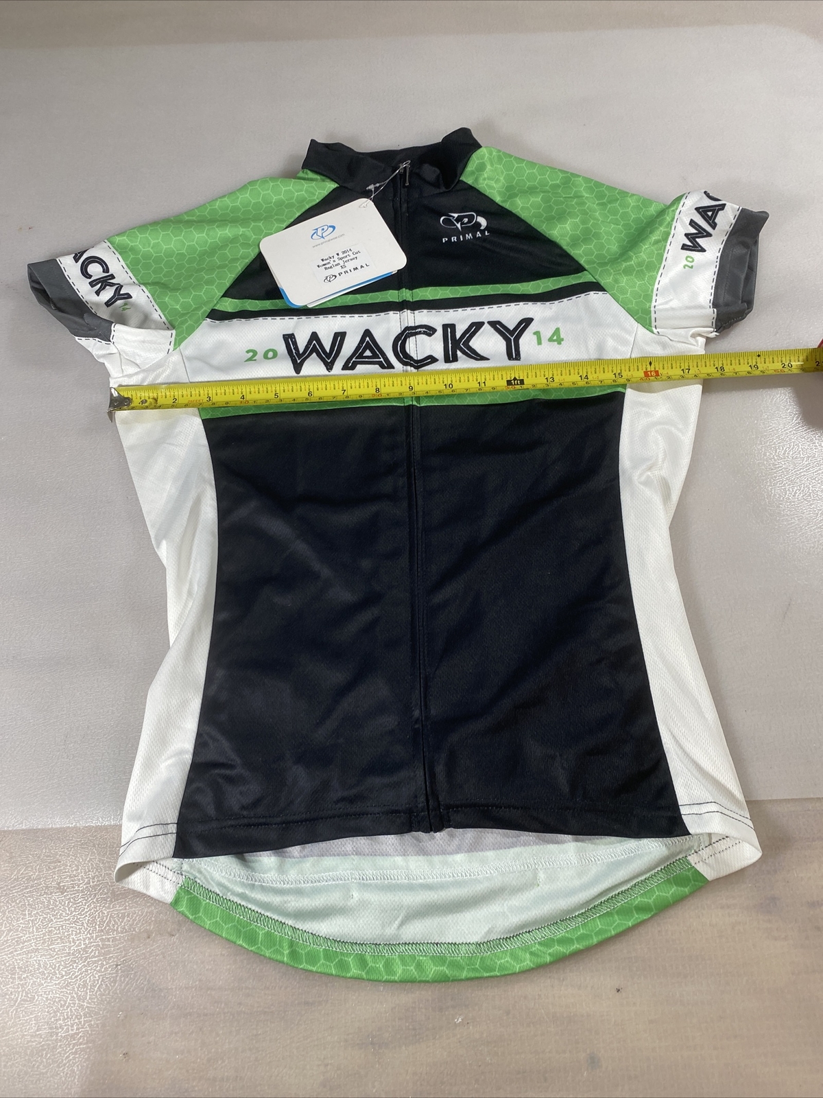 Primal womens sport cut cycling jersey XSmall XS (7857-8)