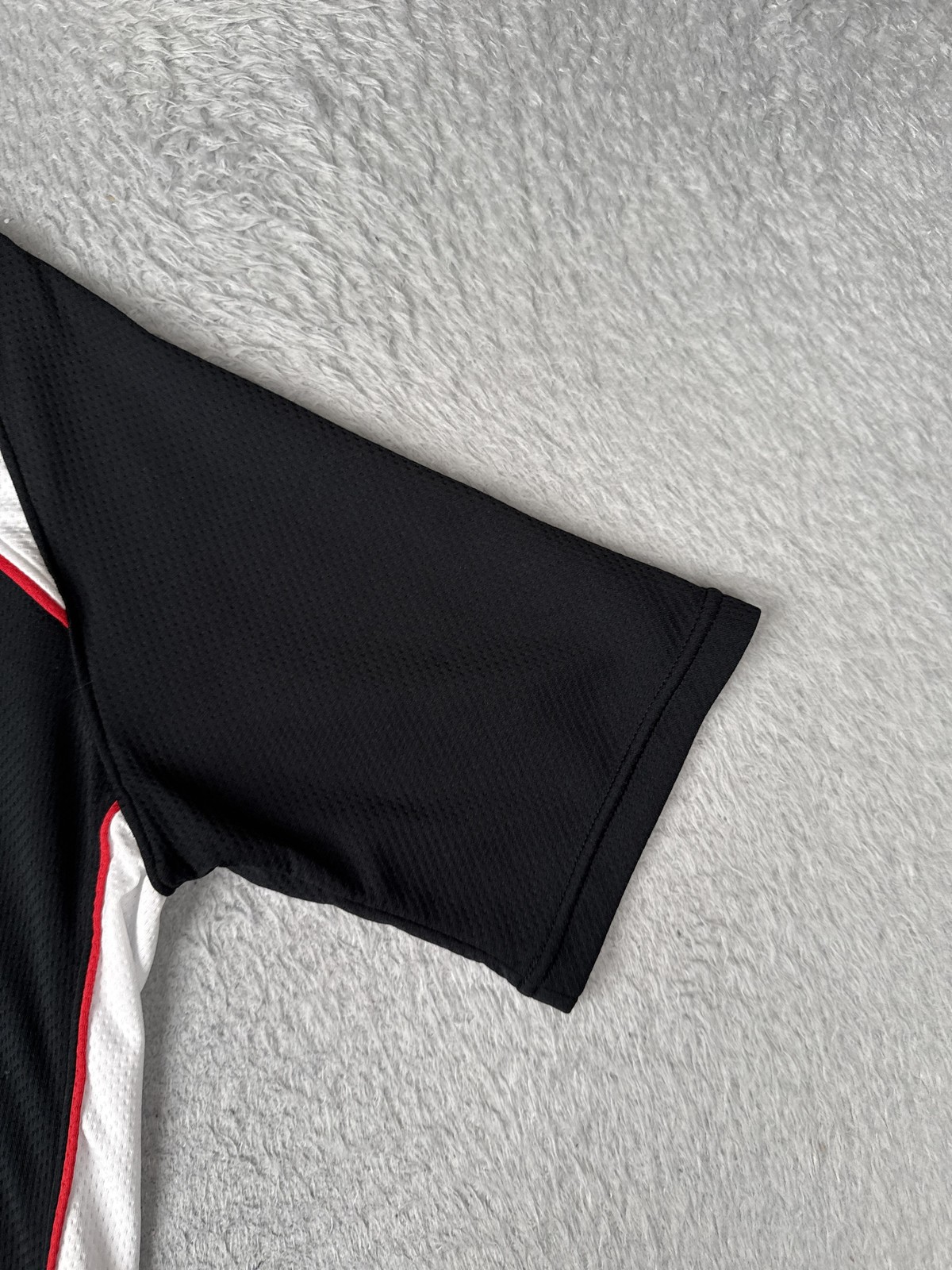 Louis Garneau Cycling Jersey Mens Medium Black Short Sleeve Zip Pockets CIMA 2