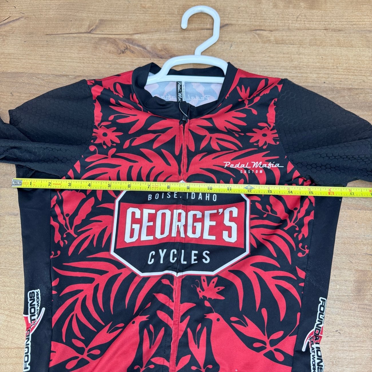 Pedal Mafia George’s Cycles Short Sleeve Mens XXS Cycling Jersey