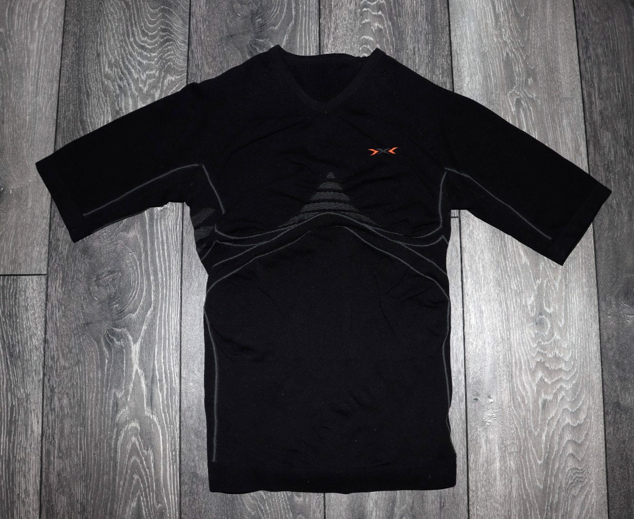 MEN’S X BIONIC SHIRT SIZE L-XL PREMIUM SPORT THERMO EQUIPMENT COMPRESSION BLACK
