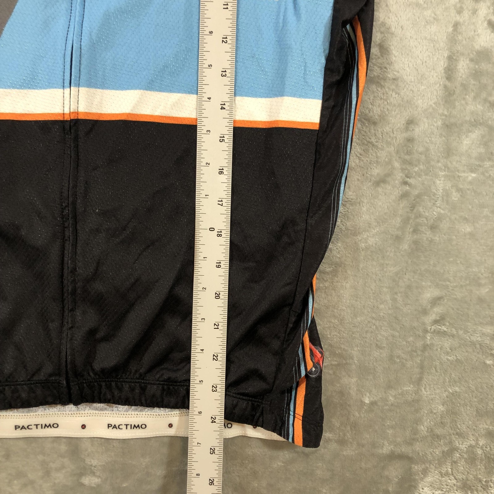 Pactimo Cycling Jersey Mens Large Black Hot Wheels Full Zip Short Sleeve Bike