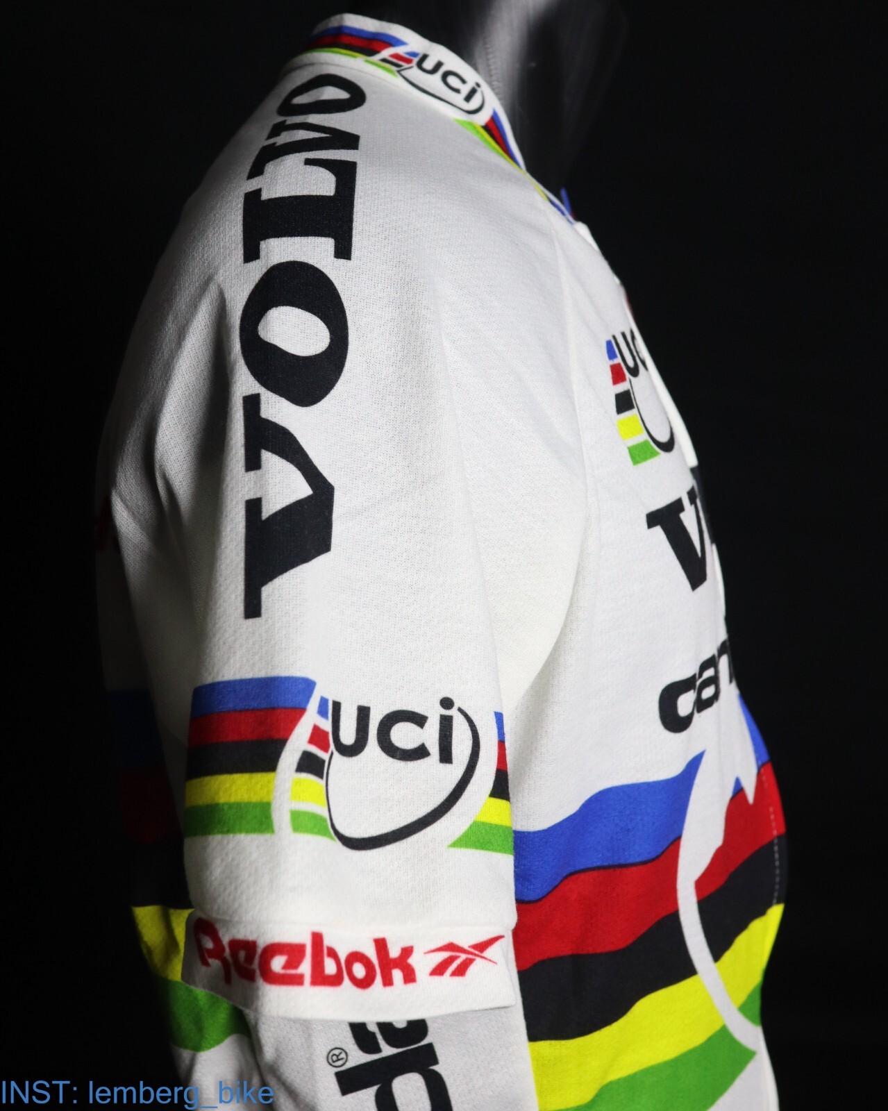 Volvo Cannondale Factory Racing World Champion Rainbow Jersey (M) #0022