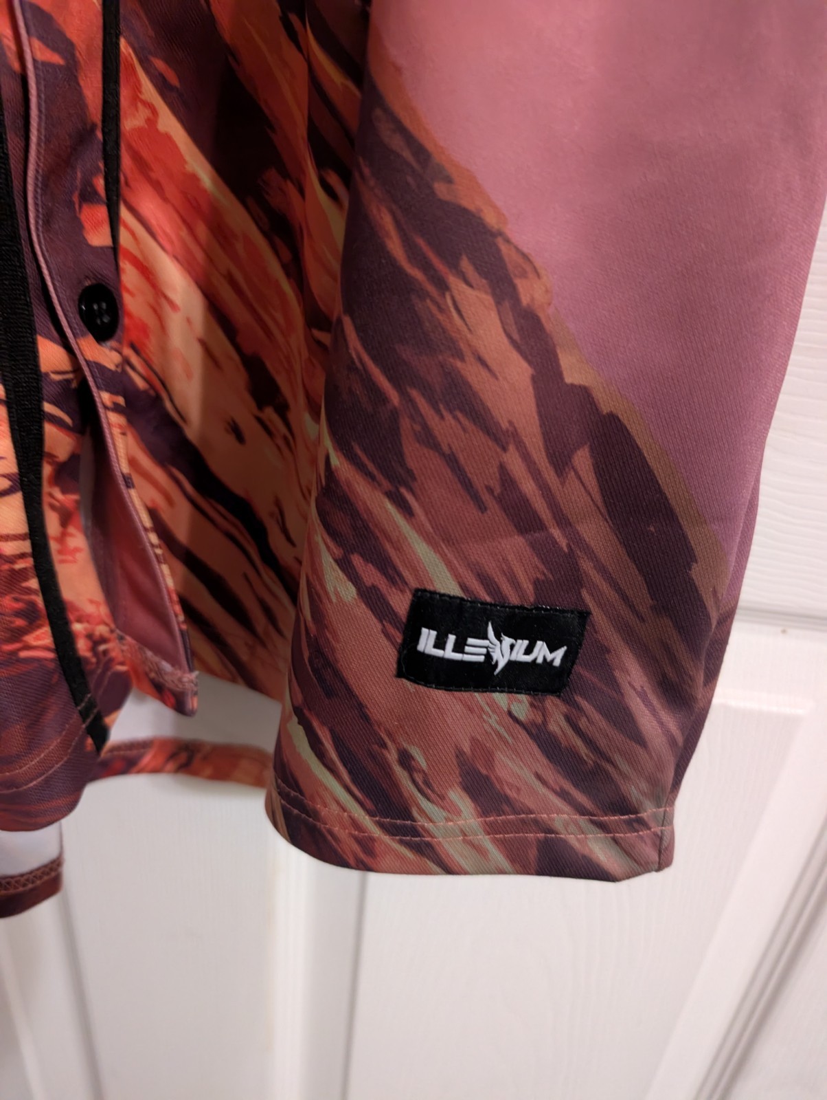 Illenium Baseball Jersey Red Rocks 2018 Electric Family Orange Purple Size XL