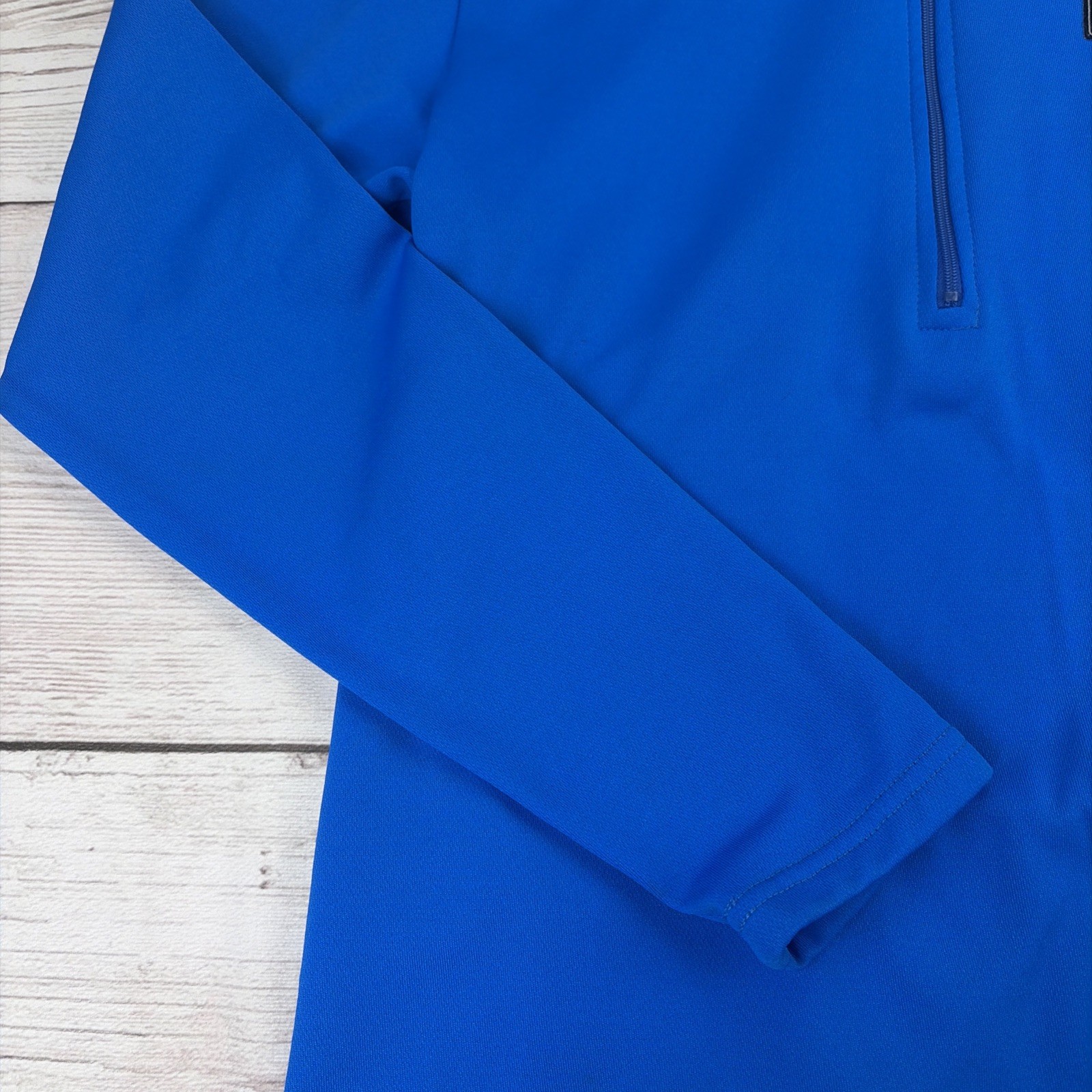 Pearl Izumi Jersey Men’s M Blue Cycling Long Sleeve 1/4 Zip Bike Technical Wear