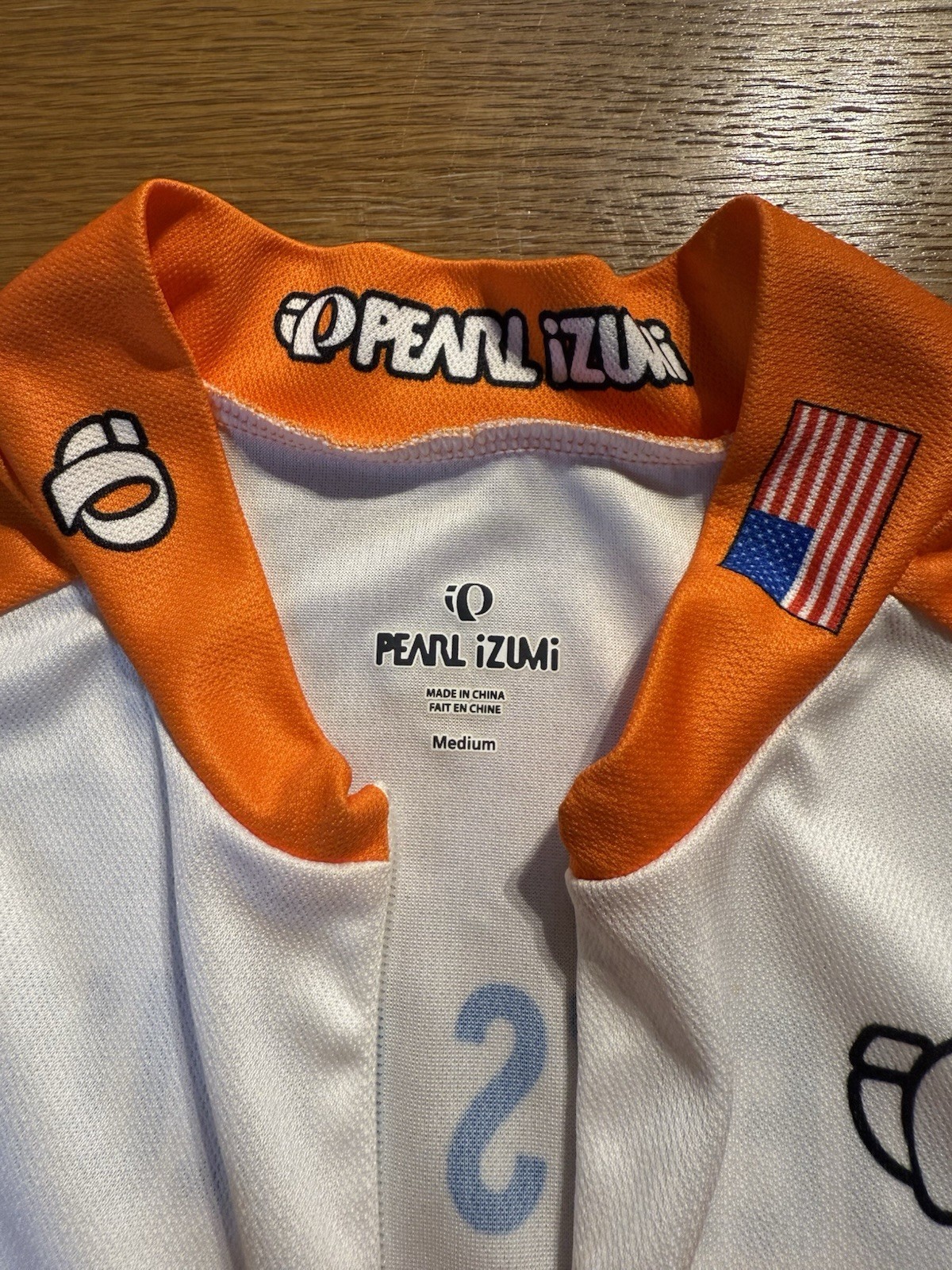 Pearl Izumi Cycling Jersey Men’s M USA Pro Tour Colorado Flag Half 1/2 Zip