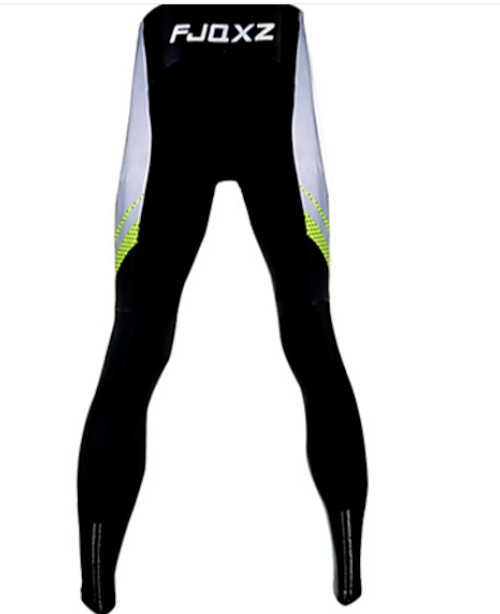 FJQXZ Men’s Long Sleeve Cycling Jersey with Tights 2XL