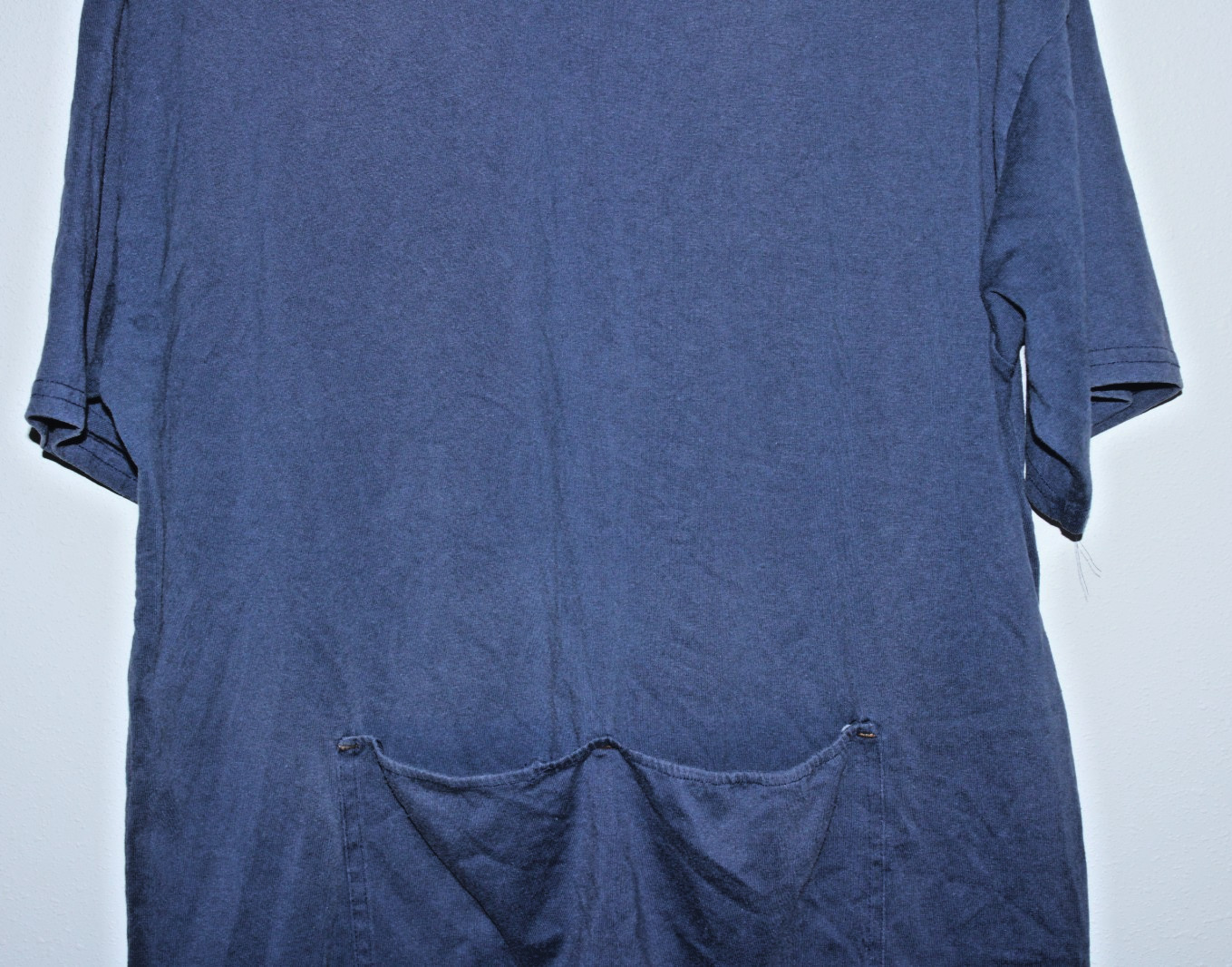 Zoic Casual Polo Men’s Cycling Jersey XL Rear Pockets 52″ Chest 29/34″ T2B Blue~