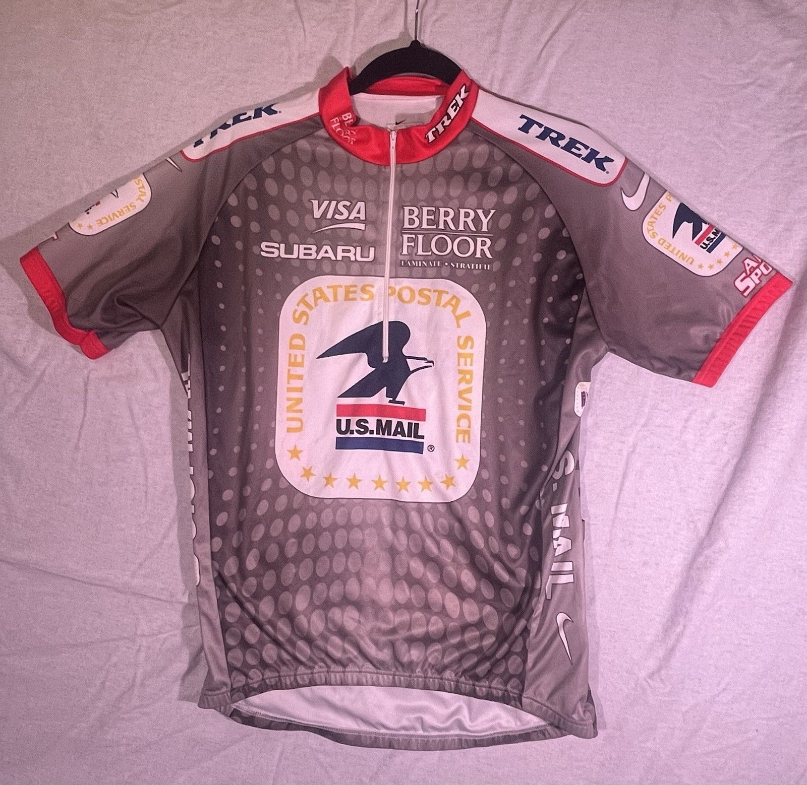Nike 2003 USPS United States Postal Service Trek Limited Edition Cycling Jersey
