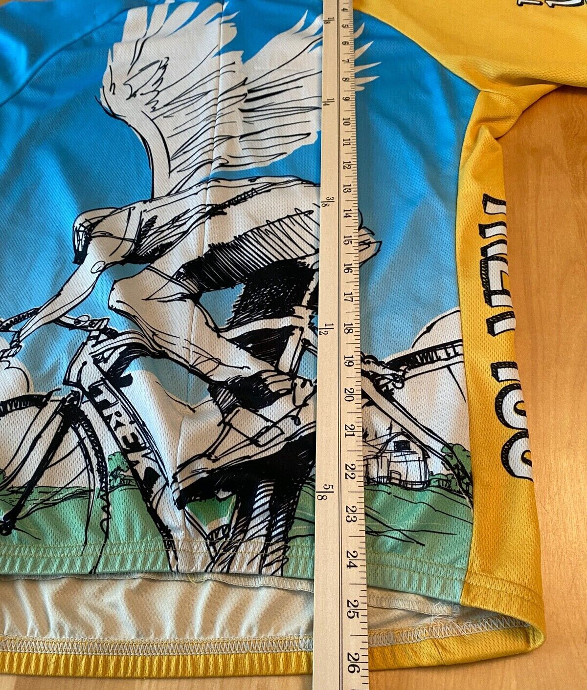 VOLER TREK 100 CYCLING JERSEY USA MADE 2010 RIDE FOR HOPE MACC FUND MENS SZ L