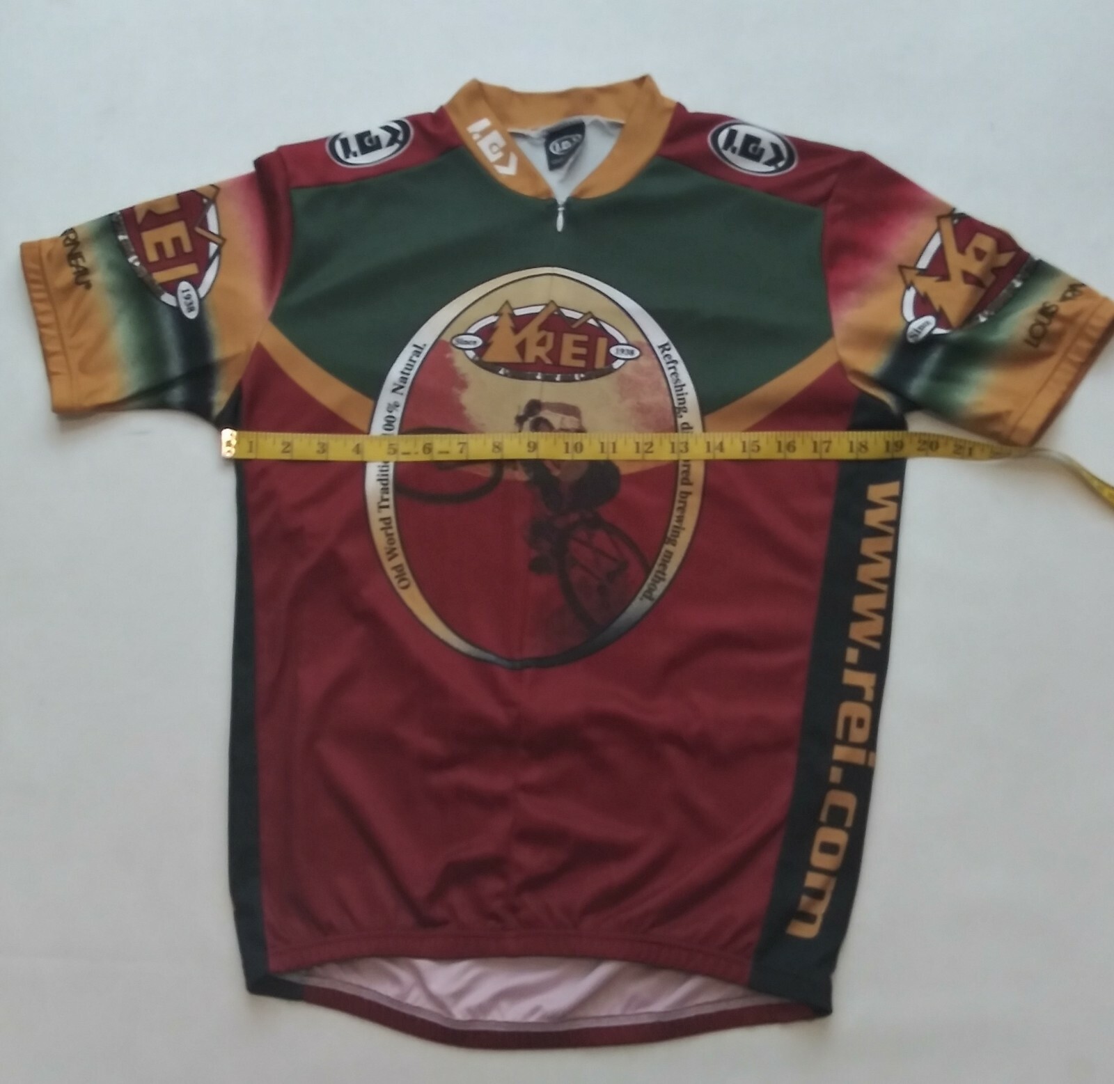 Louis Garneau REI Cycling Racing Jersey men’s Large