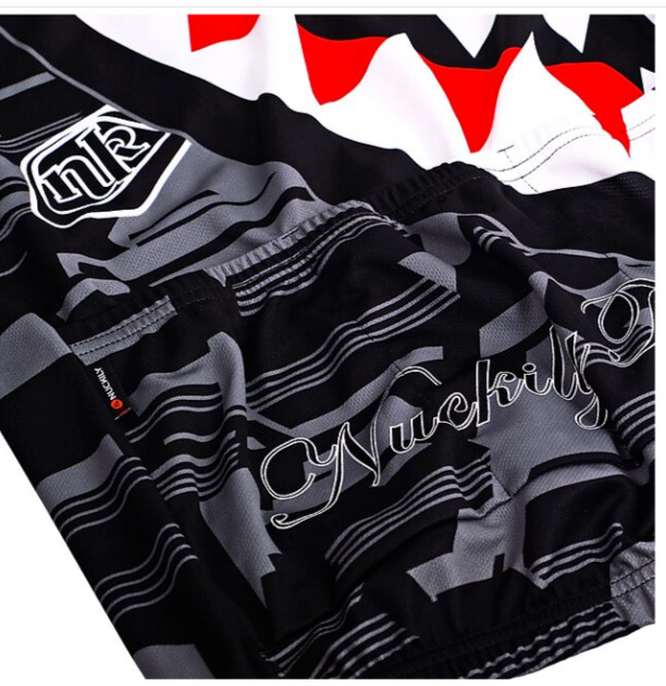 Nuckily Men’s Short Sleeve Cycling Jersey with Short Set. SIZE L