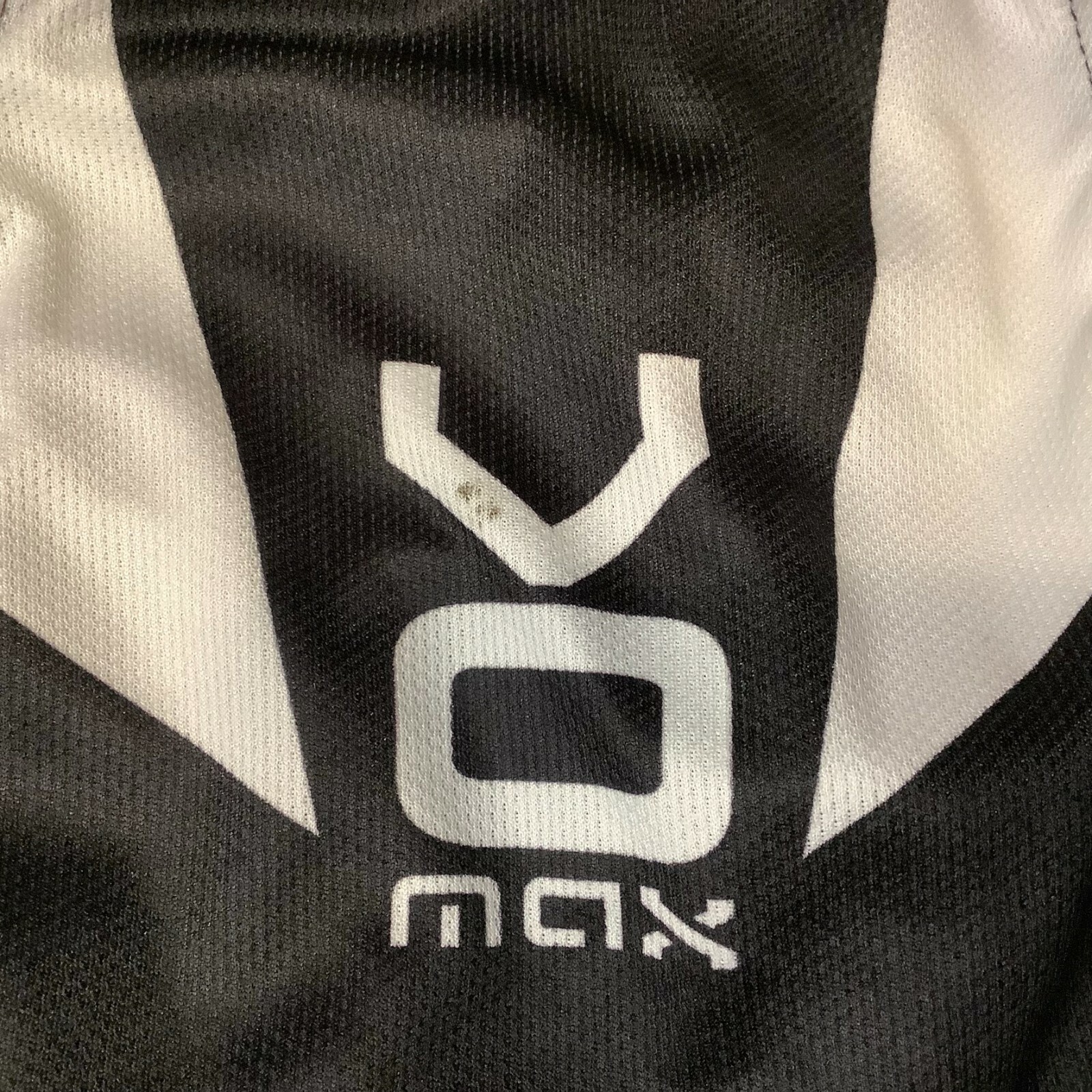 Men’s Vomax Cycling Jersey Stiff Competition Shirt Size Medium Grey Black