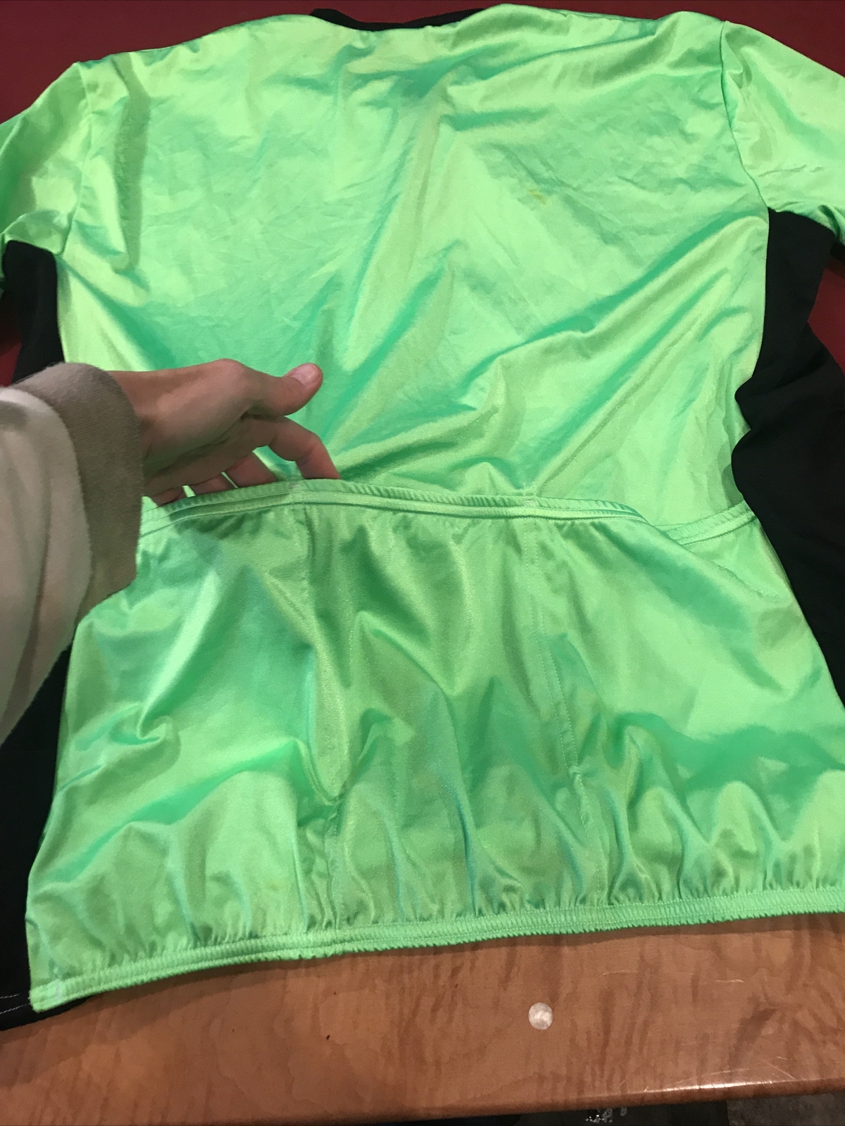 90s Dupont NEON GREEN CYCLING Shirt Lycra Schnaubelt Shorts Biking Mens 2XL NEW