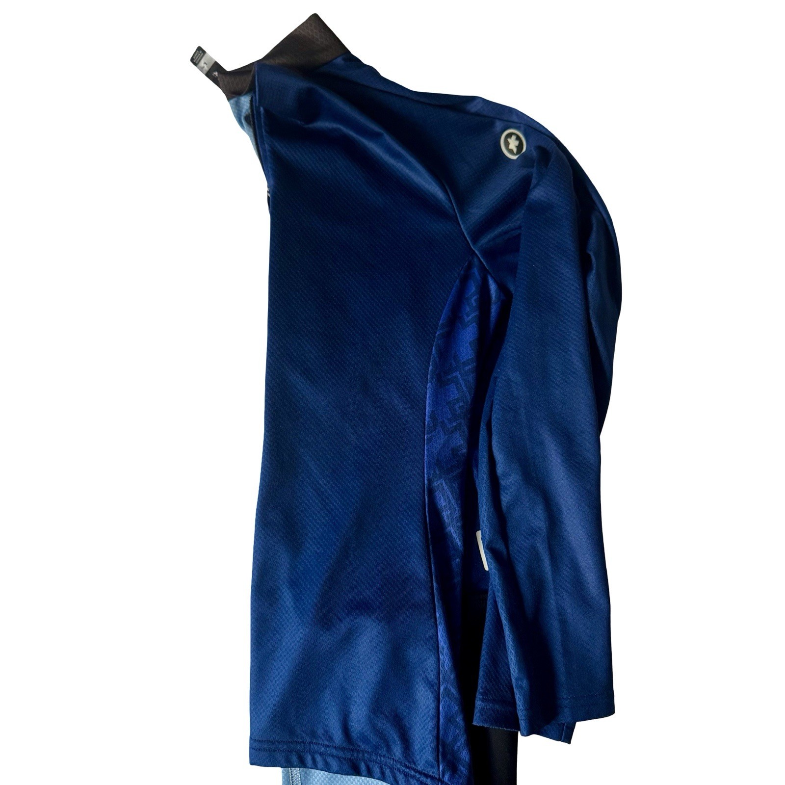 ASSOS Women’s UMA GT Cycling Jacket Blue Lightweight Windproof Full Zip Size L