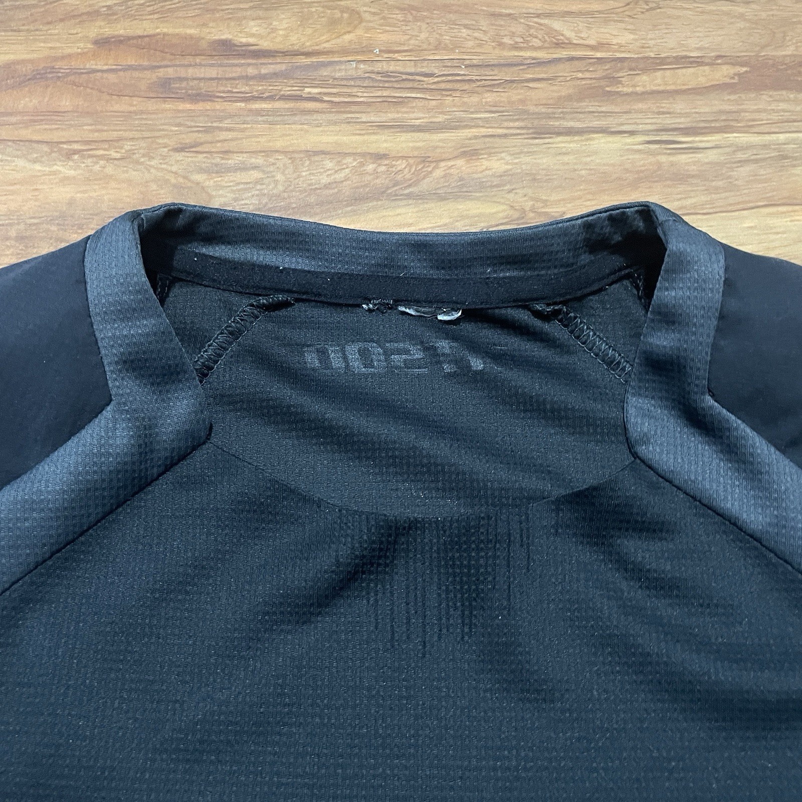 Endura MT500 Burner Cycling Jersey Shirt Mens Medium Black Long Sleeve Bike