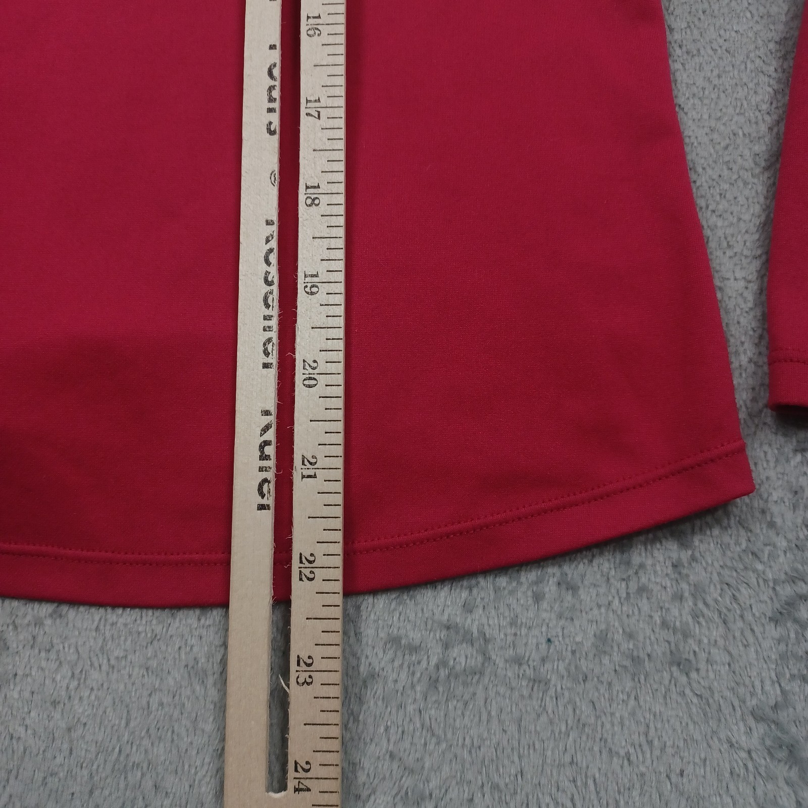 Sugoi Top Womens XS Red 1/2 ZIp Cycling Long Sleeve Casual Activewear