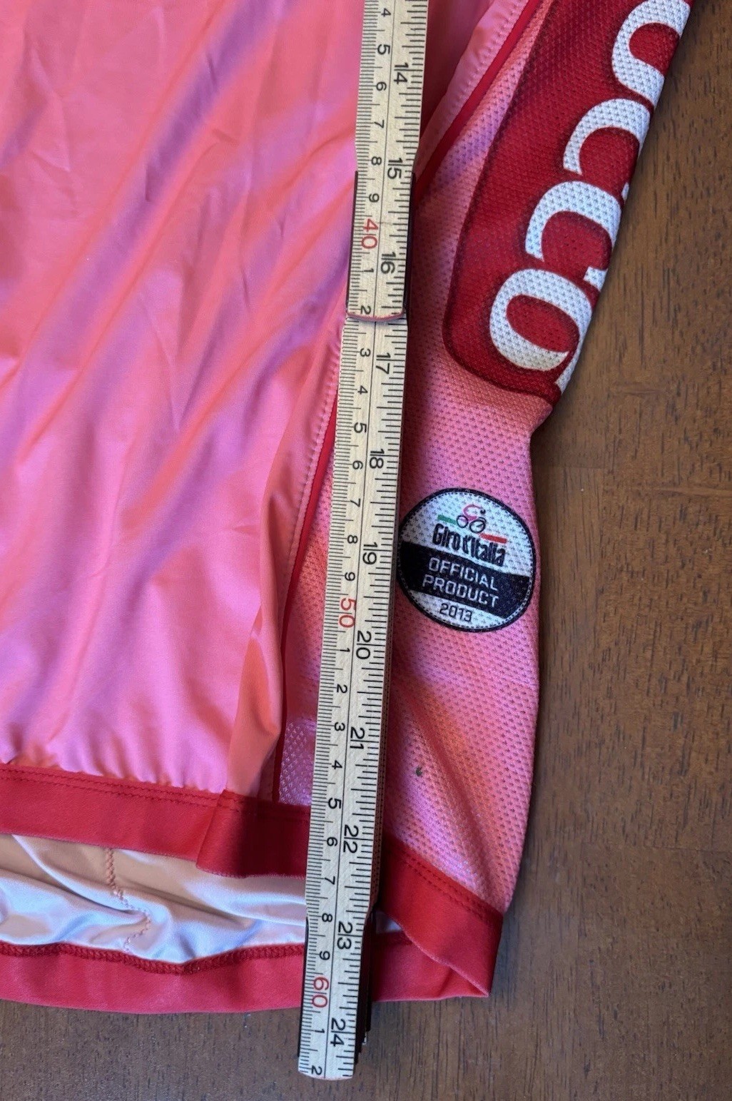 SMS Santini ITALY Cycling Jersey XL Pink 1/4 Zip Neck Racing Pockets Smith 2013