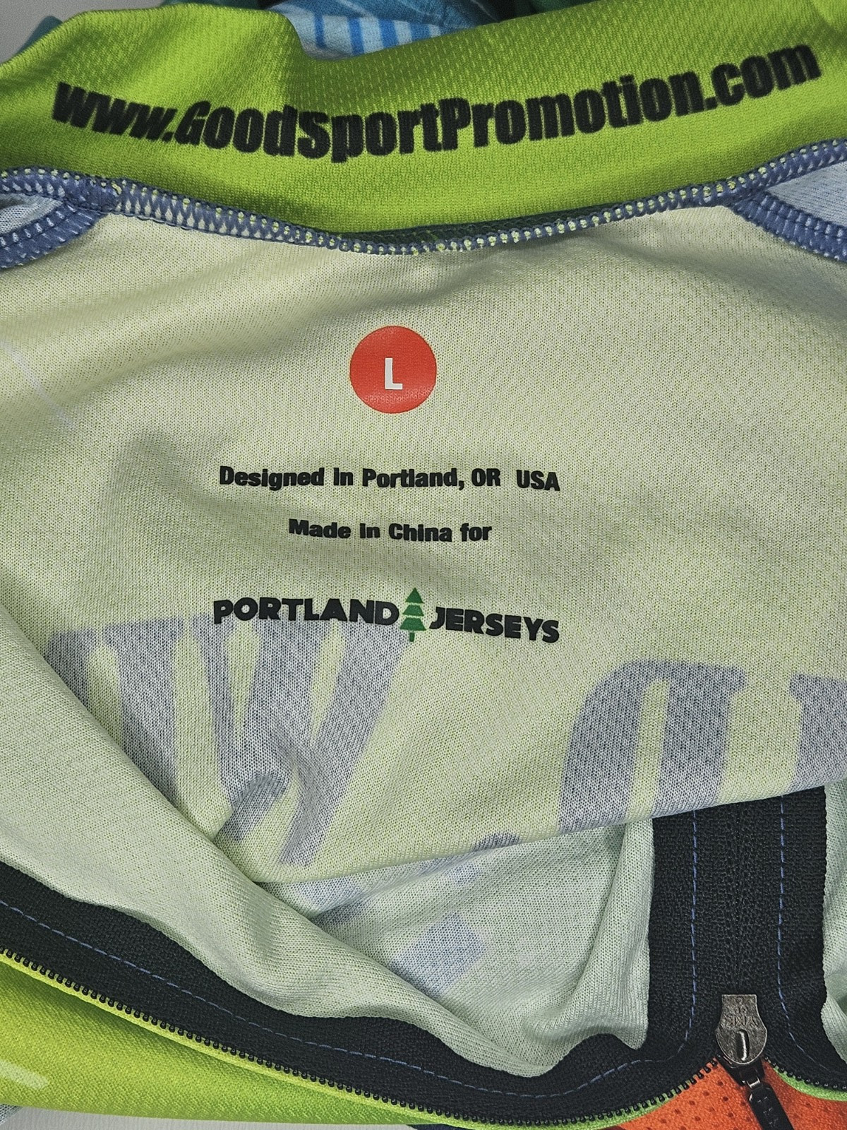 Cycling Biking Jersey Full Zip REI “Worst Day Of The Year Ride” Men’s Large
