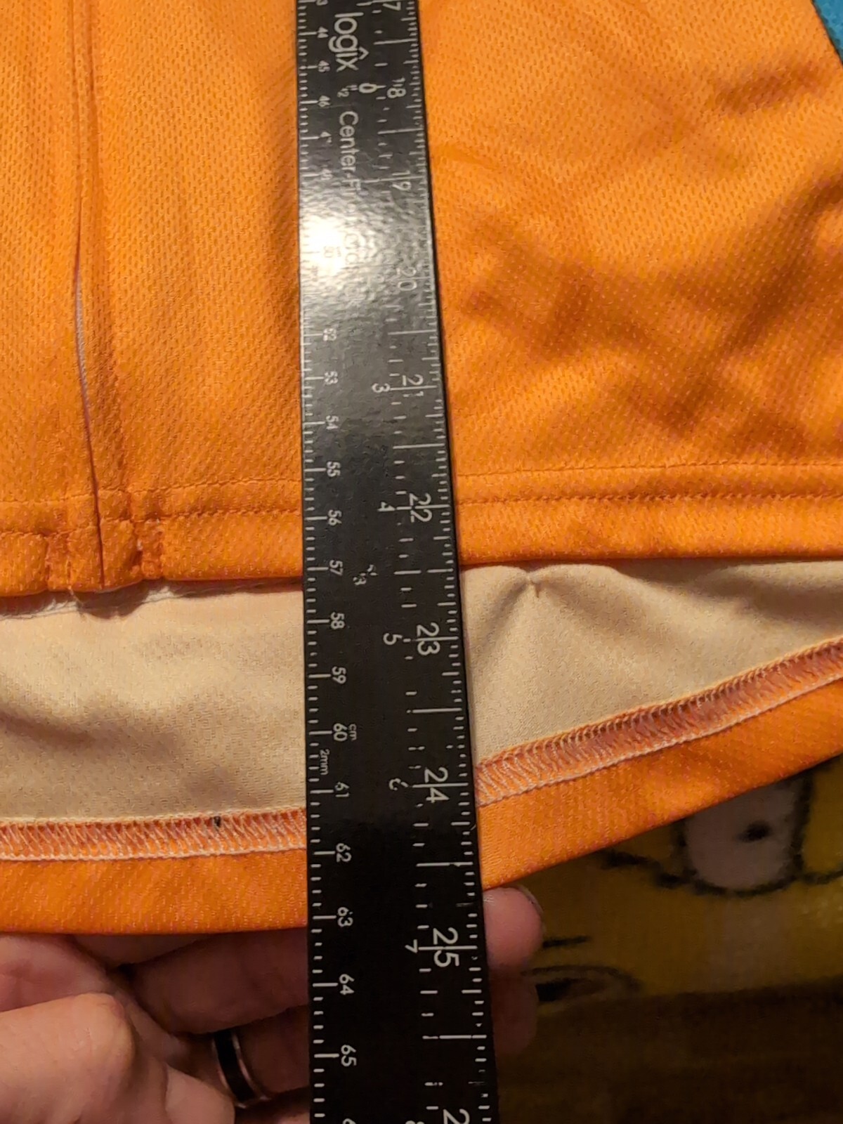 Primal Cycling Jersey Size M Orange Women’s Sport Cut Raglan Full Zip Wicking
