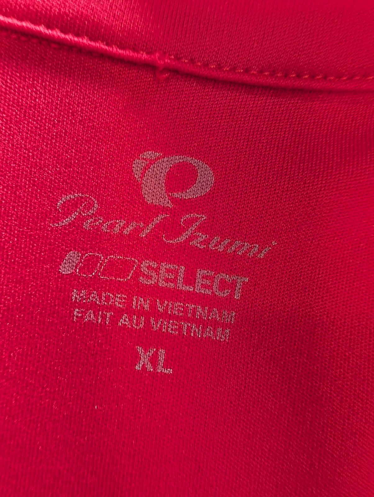 Pearl Izumi Cycling Shirt Compression Back Pocket Size XL Red