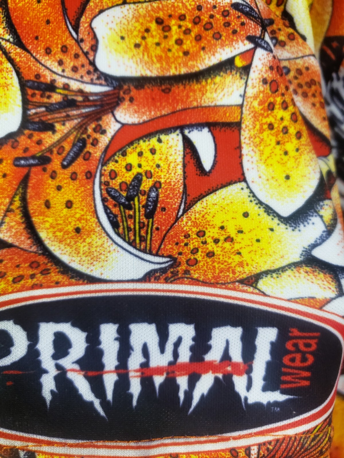 Primal Women’s Tiger Lily Cycling Jersey Size S