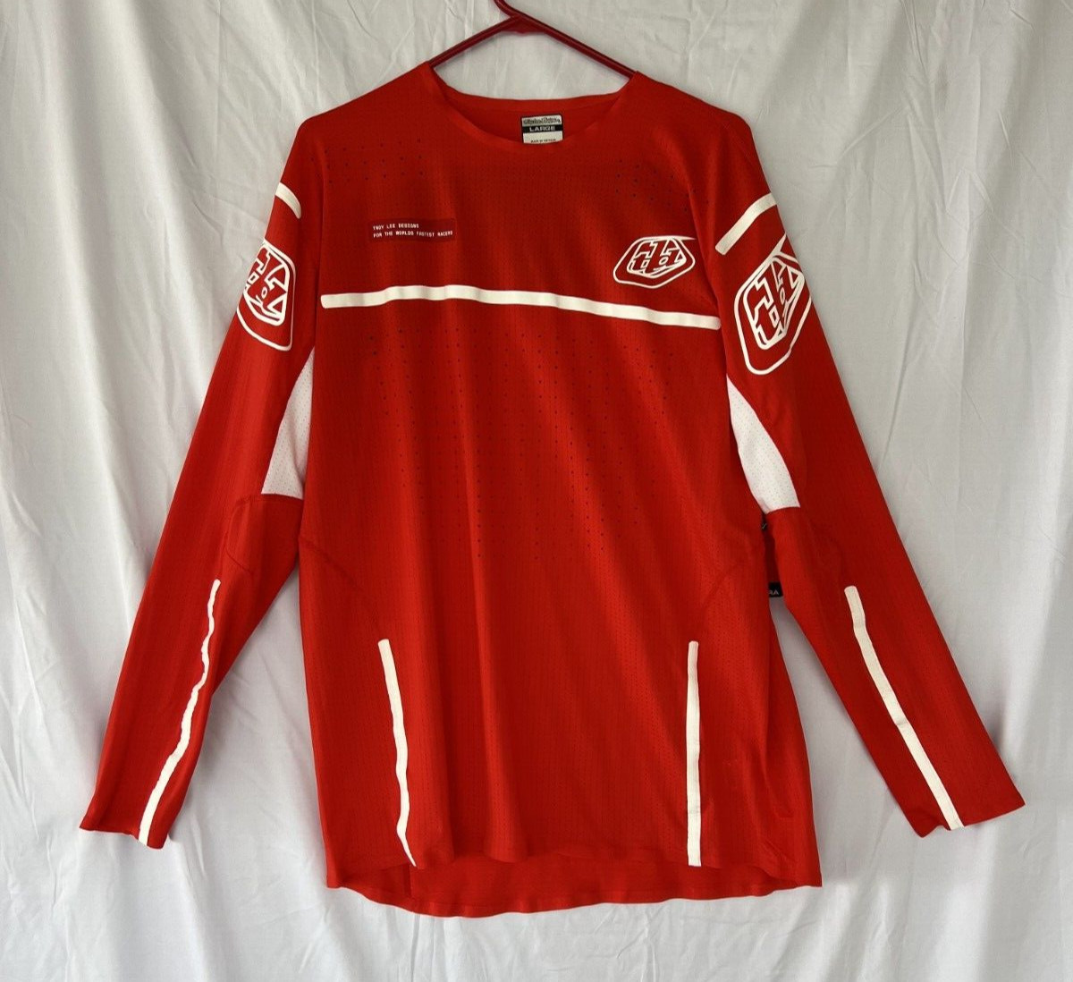 Troy Lee Designs TLD Mens Se Ultra Motocross Bike Jersey Red Large *CLOSEOUT*