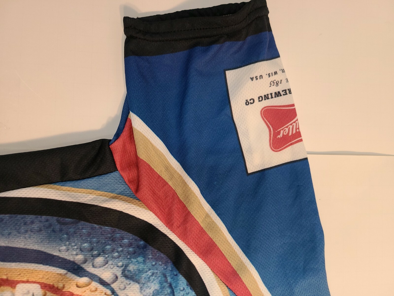 ARTISANS CYCLING JERSEY SHORT SLEEVE MENS SMALL ZIP TO BOTTOM MULTI COLOR