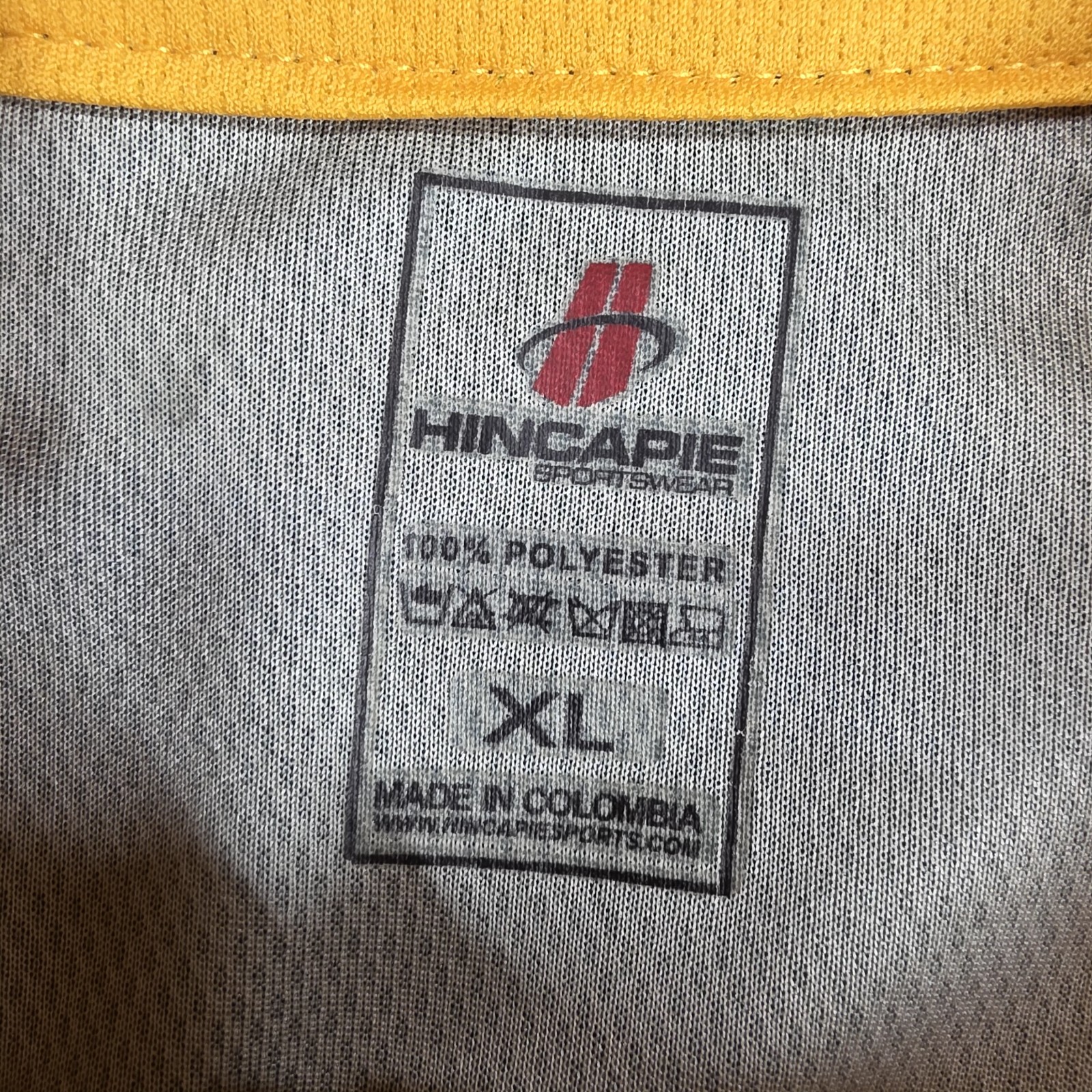 Iowa Hawkeyes Cycling Jersey Mens XL Black Yellow Logo Outdoor NCAA Sports